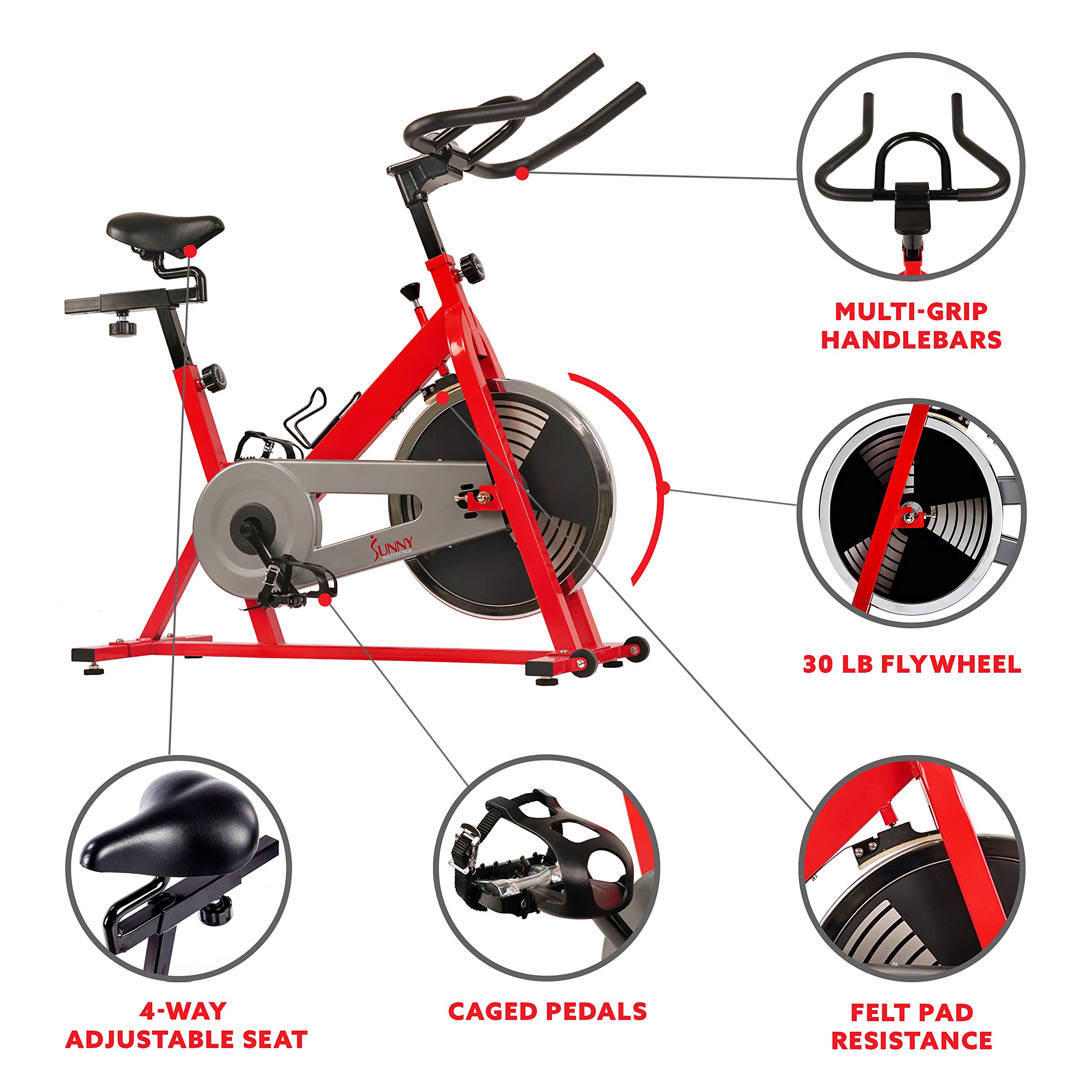 Indoor Cycling Trainer Exercise Bike 