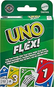 UNO Jogo de Cartas Flex para crianças a partir de 7 anos