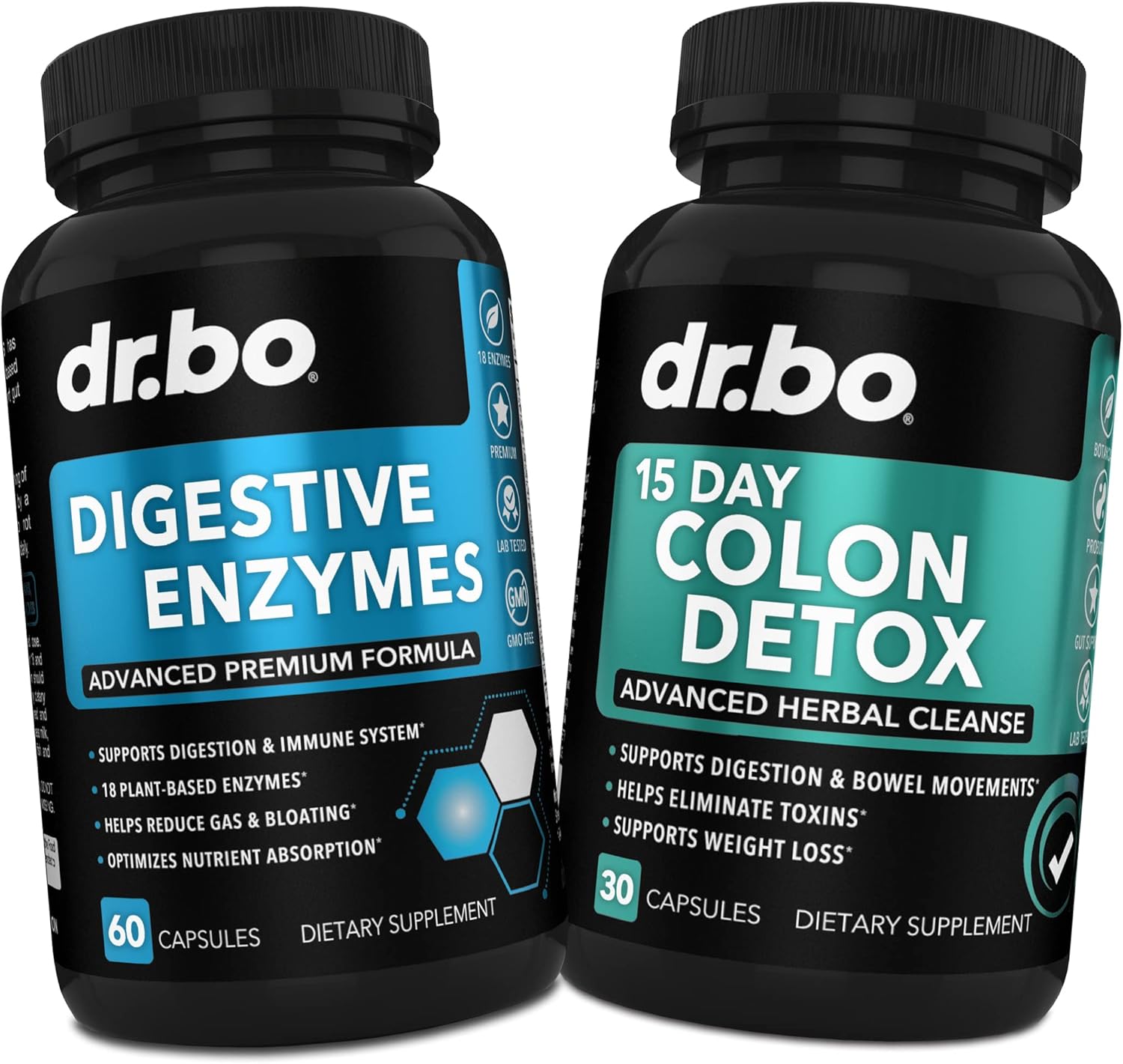 Digestive Enzymes & Colon Cleanser Detox Digestion
