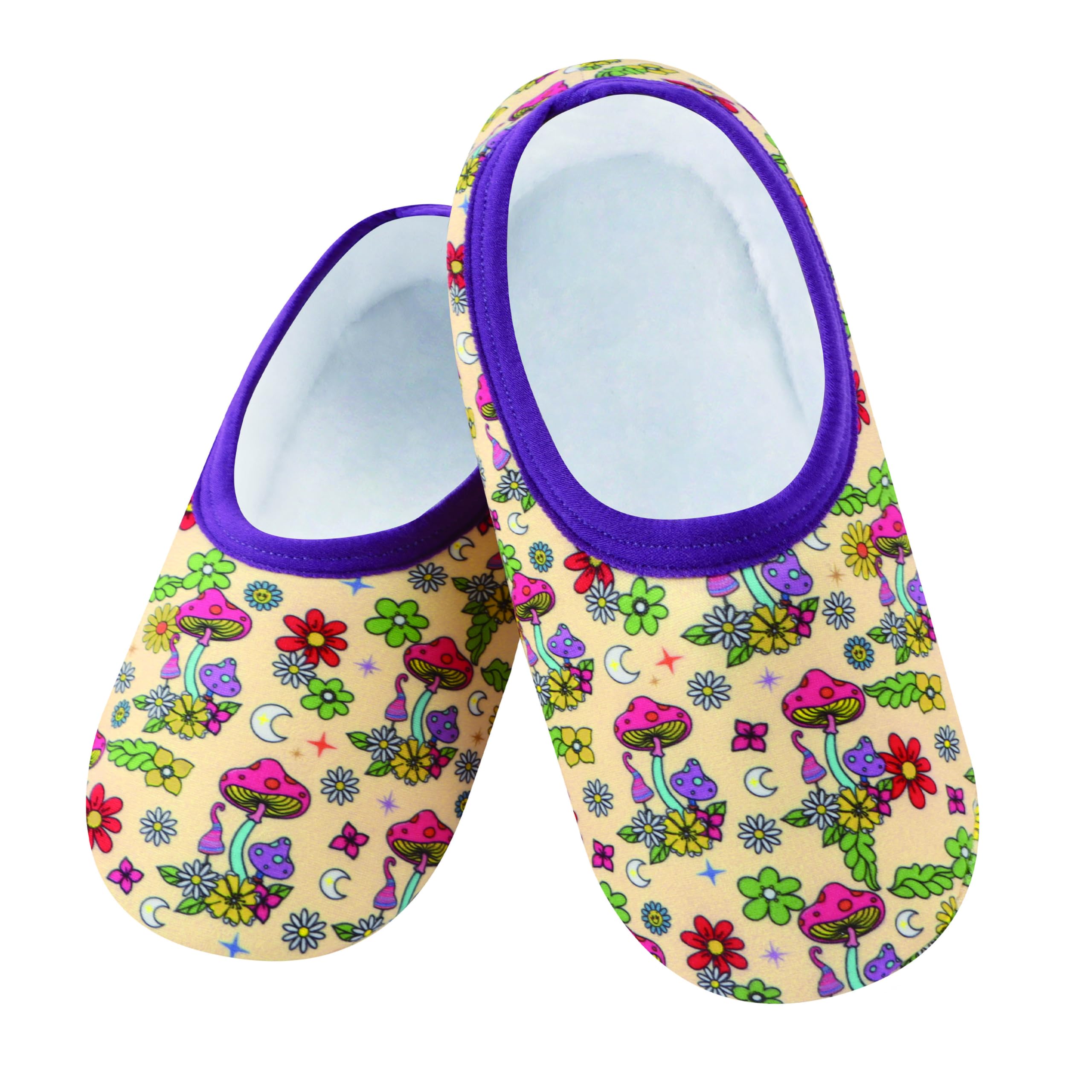 Snoozies Skinnies Dots Design slipper socks for Women