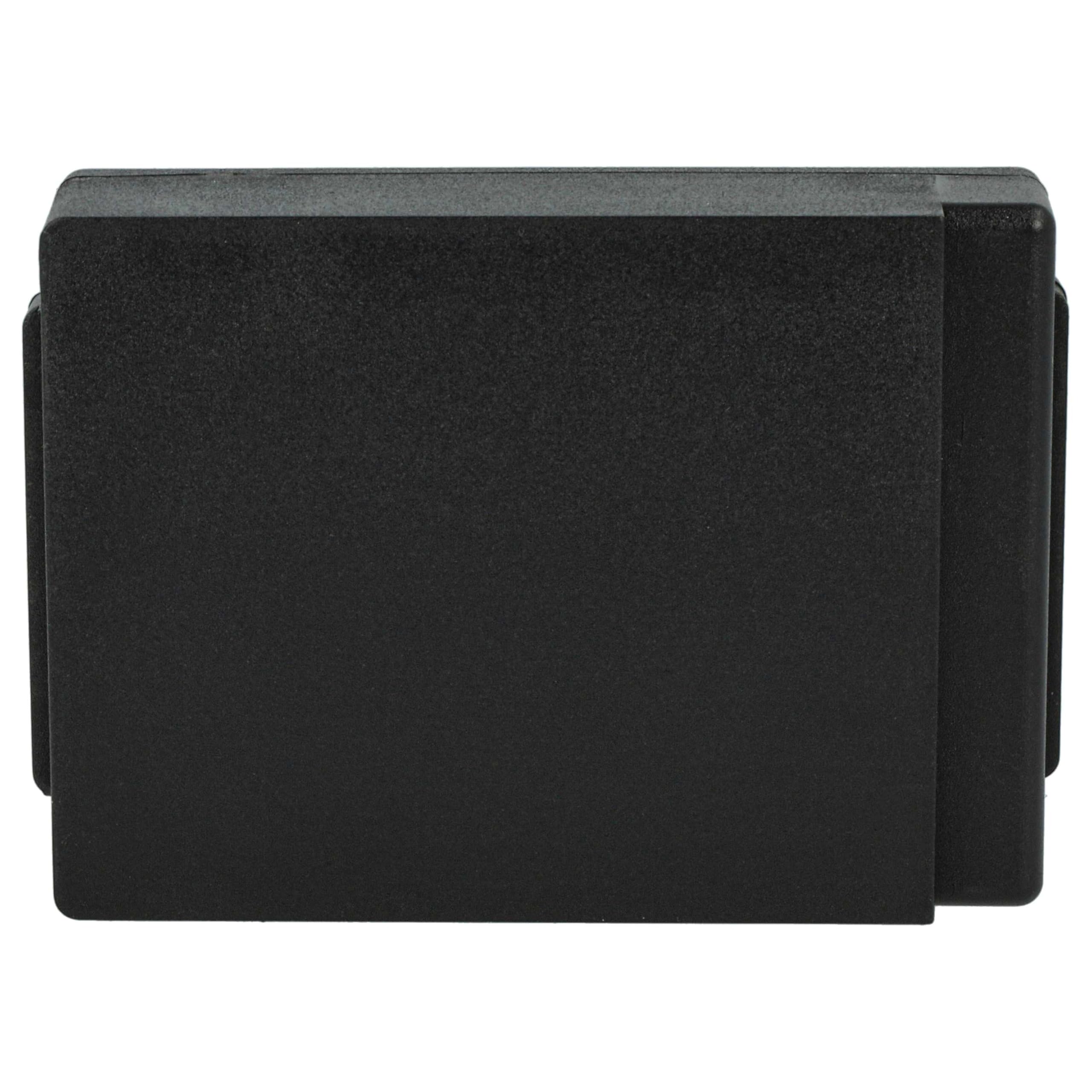 vhbw 5X batería Compatible con Putzmeister Linus 6, Technos Mando a Distancia Industrial (2000 mAh, 6 V, NiMH) - Negro