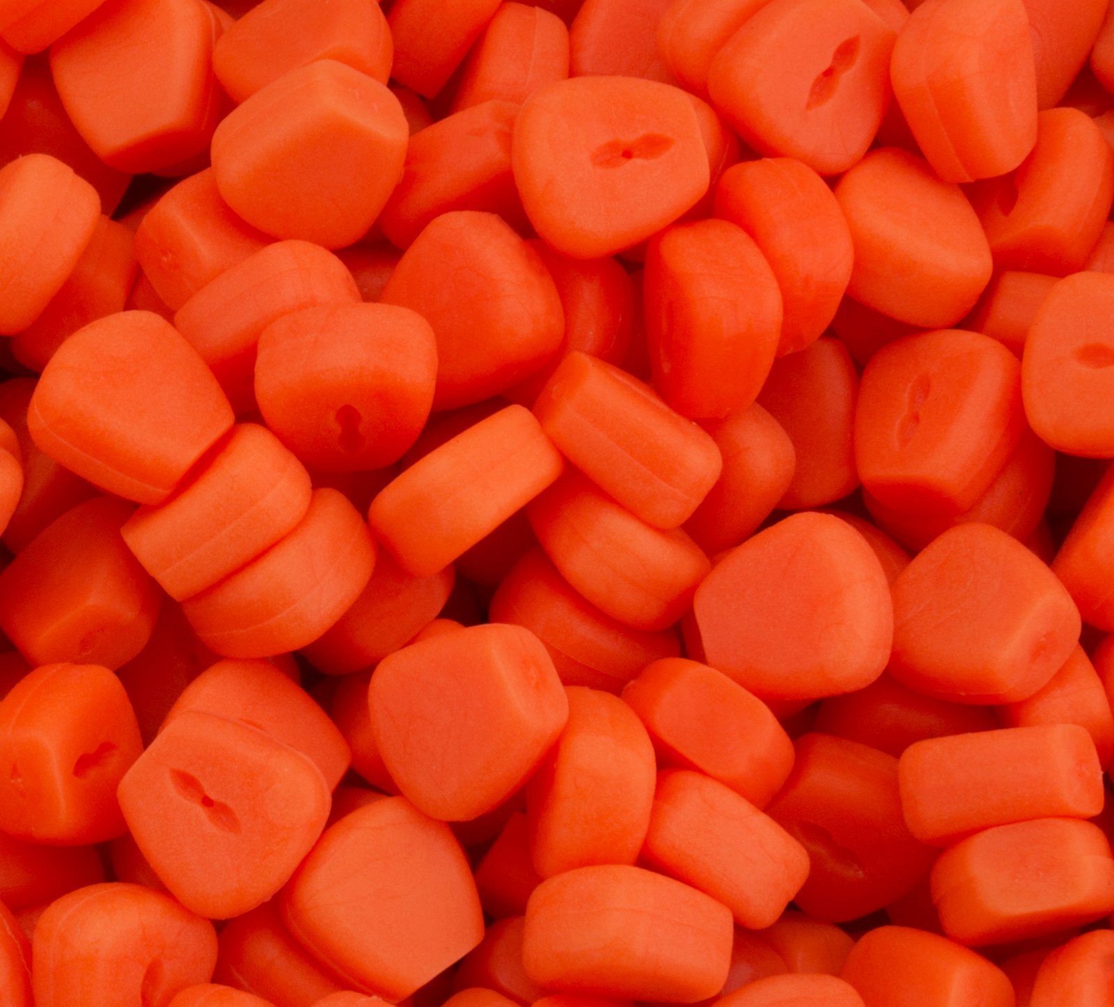Bank Tackle Large Pop Up Corn Carp Fishing Tackle Fake Imitation Bait Jumbo Slot Corn (Orange, 100 Pack) — image 1