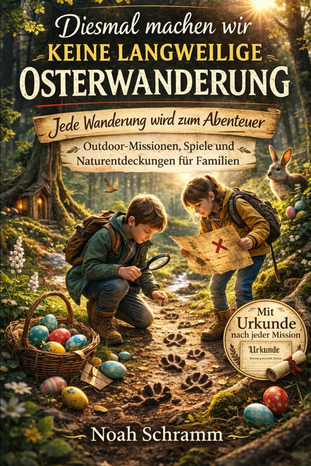 Diesmal machen wir KEINE LANGWEILIGE OSTERWANDERUNG - Das Outdoor-Mitmachbuch für Familien - Oster Geschenk für Kinder mit Urkunden zu jeder mit ... und kreativen Aufgaben im Frühling