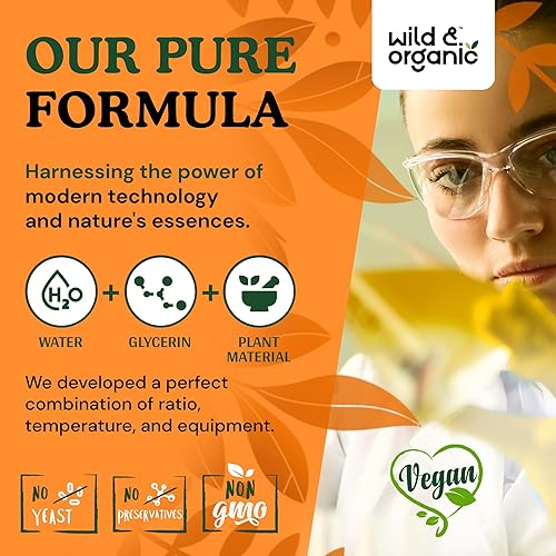 Miniatura 7 de Tintura de nuez negra, extracto líquido orgánico de cáscara de nogal negro, limpiador y desintoxicante, vegano, gotas sin alcohol, 2 onzas líquidas