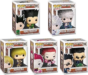 Funko Pop! Bundle of 5: Hunter X Hunter - Gon Freecs Jajank