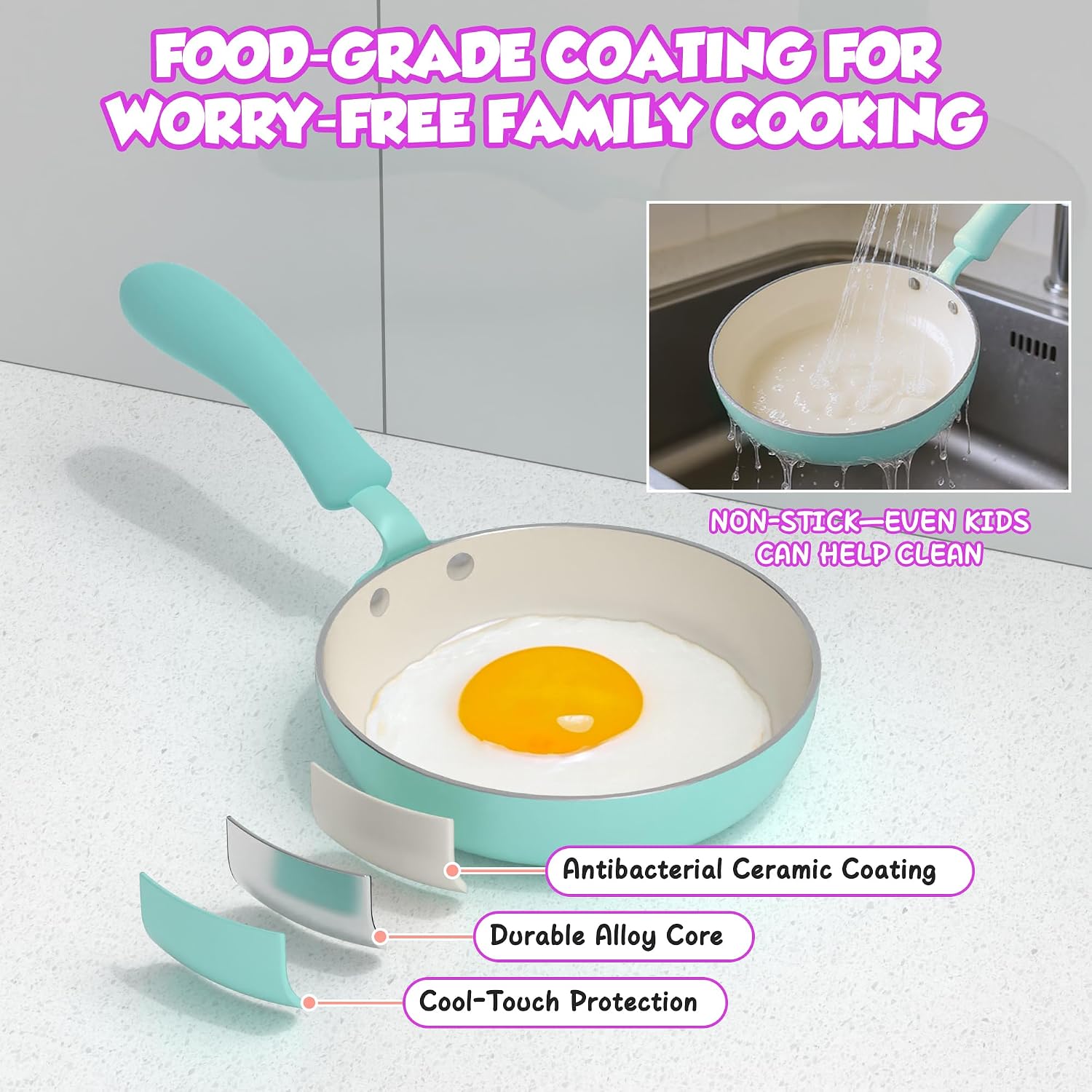 Gotoofun Kids Cooking Sets Real Mini Kitchen, Safe Cooking Set for Kids Ages 8-12, Real Food Making Montessori Kitchen Playset with Dishes & Kids Knife Set for Girls Boys