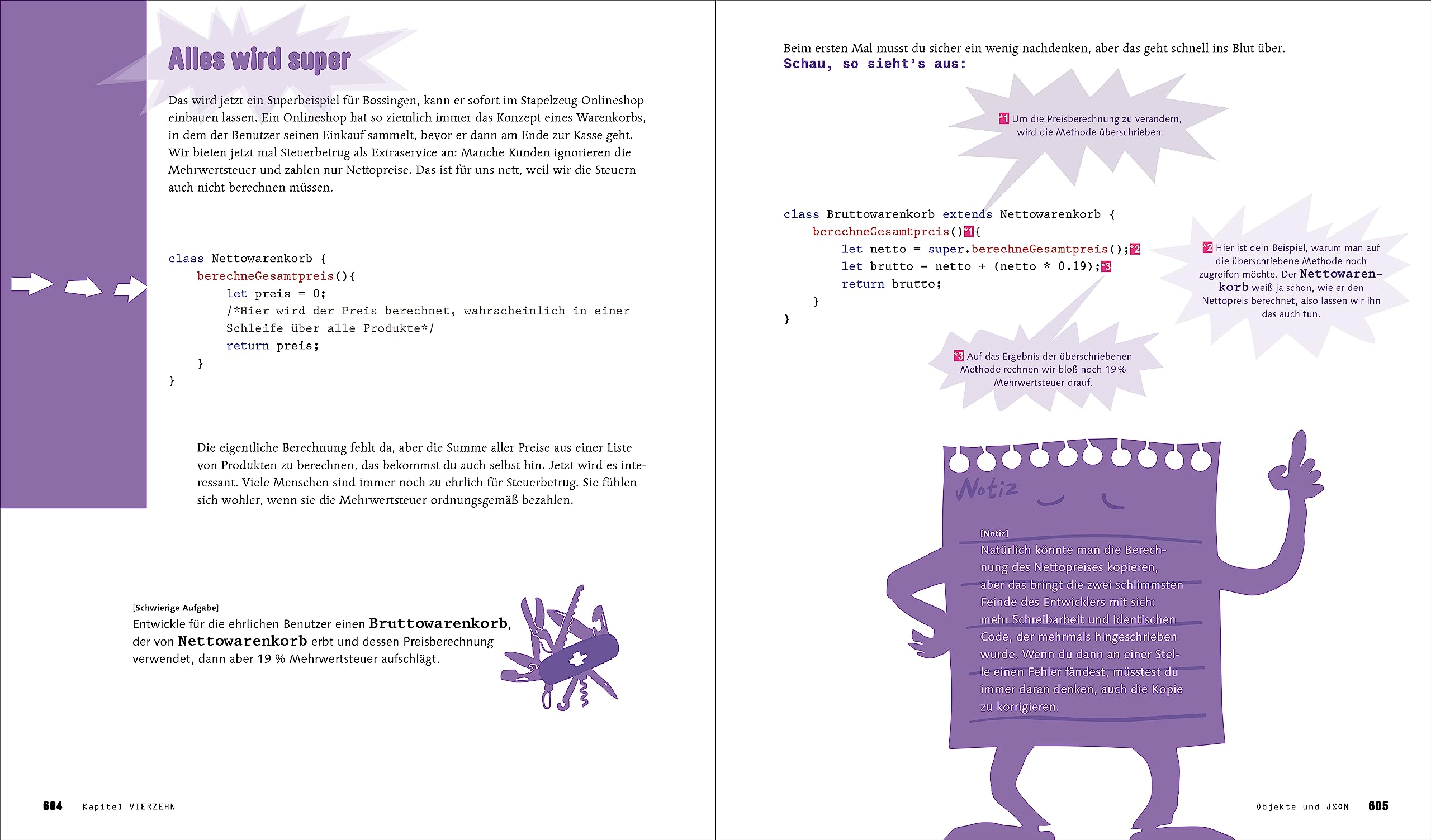 Schrödinger lernt HTML5, CSS und JavaScript: Das etwas andere Fachbuch. Der Einstieg mit Witz für alle, die HTML5, CSS und JavaScript lernen wollen