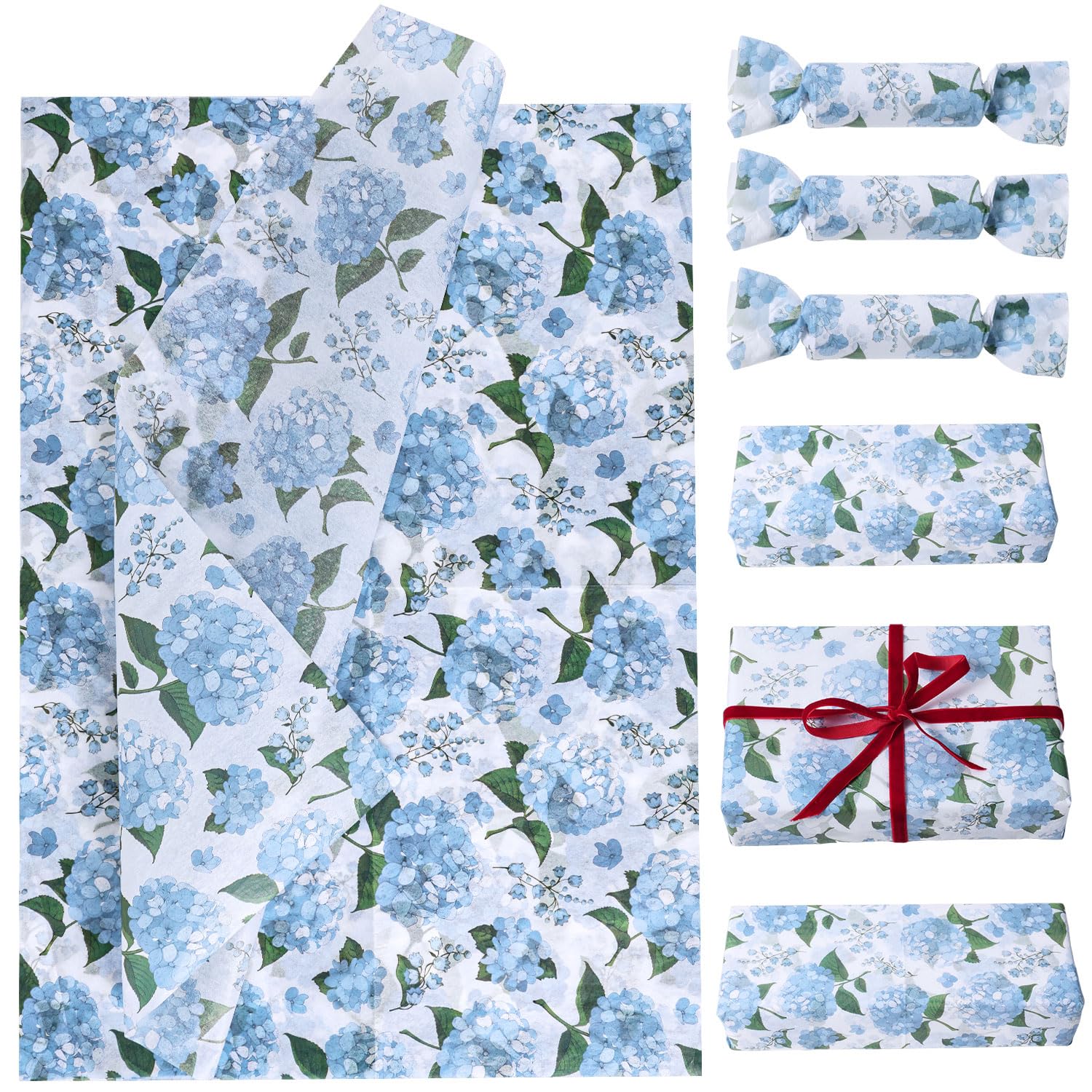 Papier De Soie Blanc 150 Feuilles 35x50 Cm - Pour Emballage Cadeau, Décoration, Artisanat - Mariage, Anniversaire