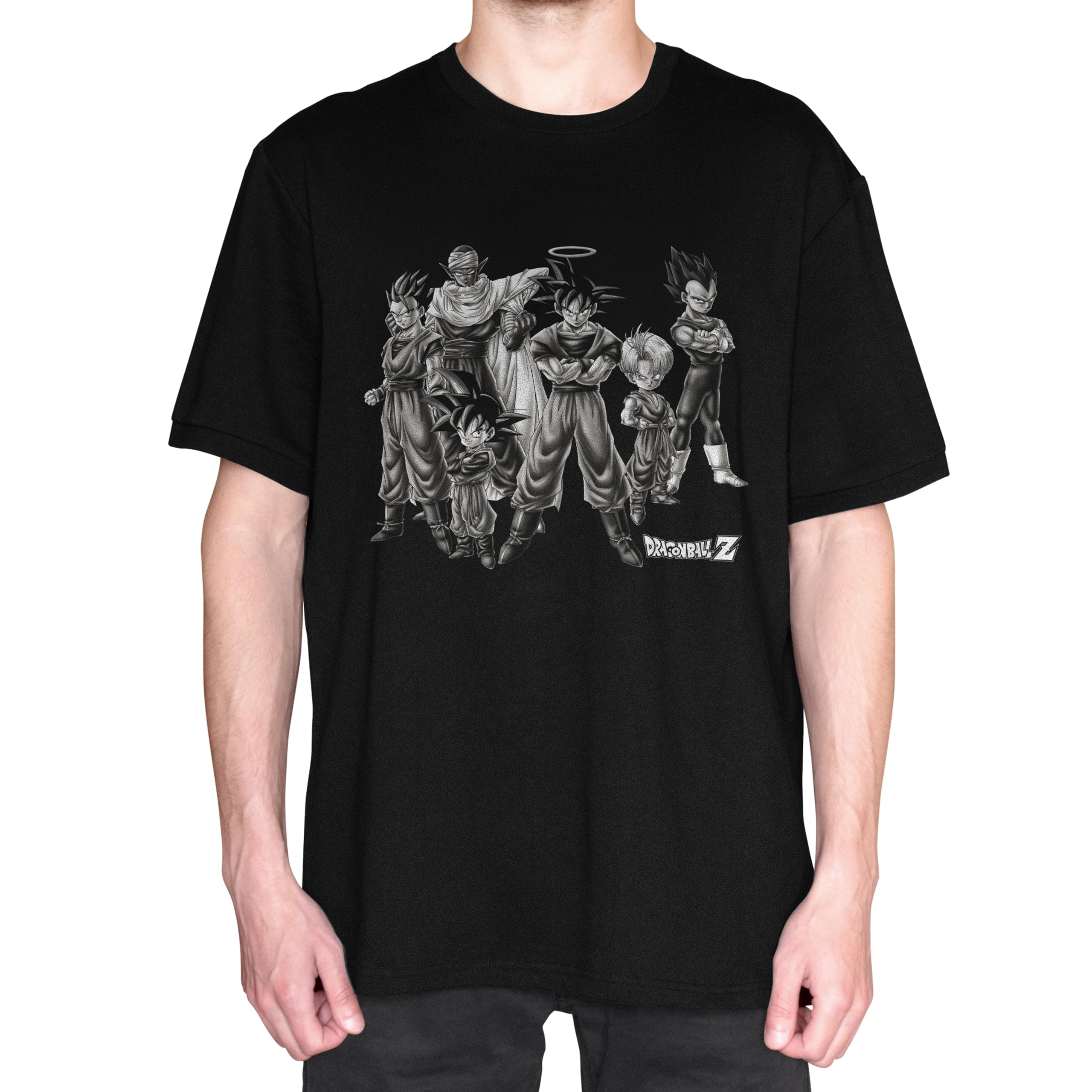 Dragon Ball Z Camiseta | Artículo Licenciado Oficial | Goku Ultrainstict | Negro | XL