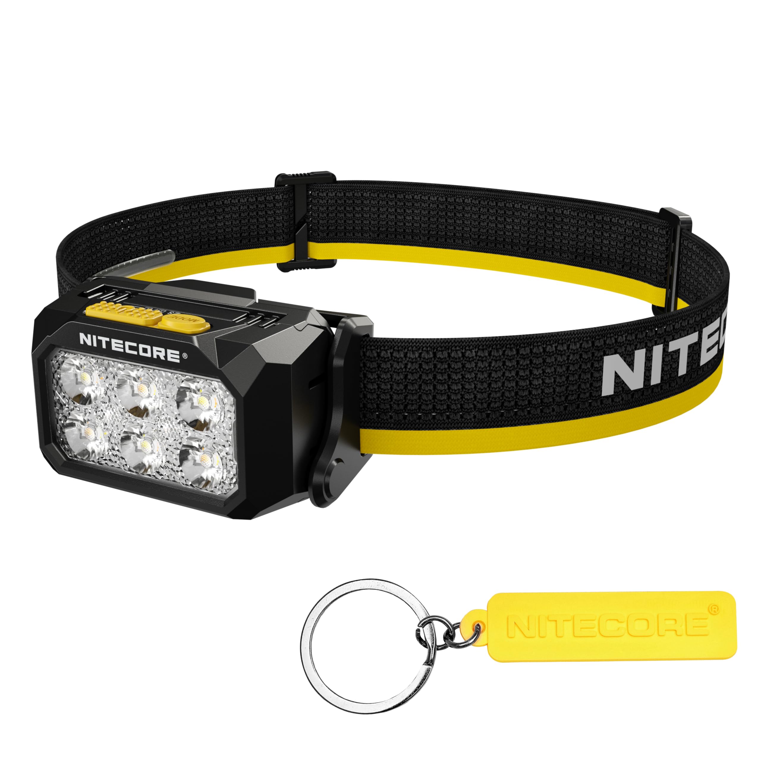 Nitecore HA29 UHE – Lampe frontale d'extérieur tout temps 1200 Lumens avec technologie MCT incluant HLB2500