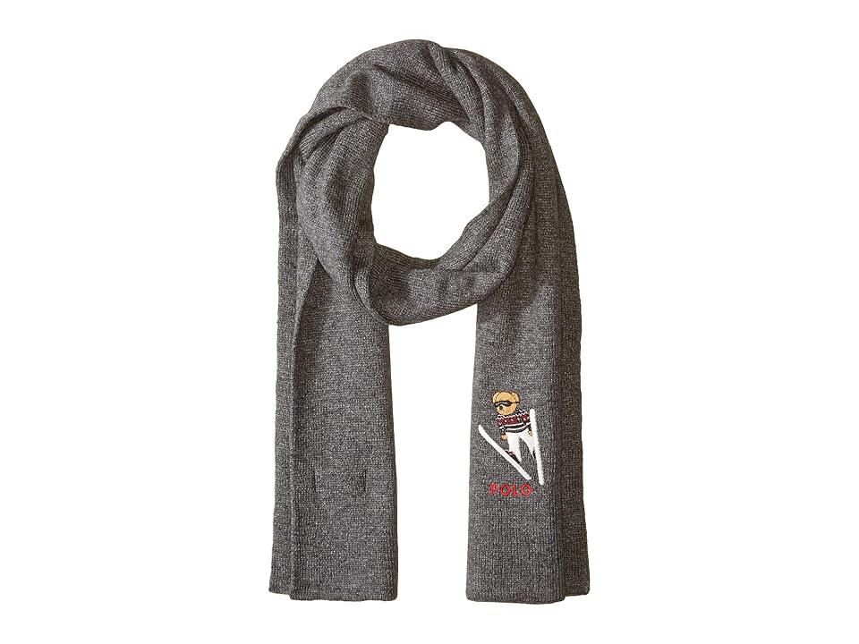

Polo Ralph Lauren Ski Bear Scarf (Charcoal) Scarves