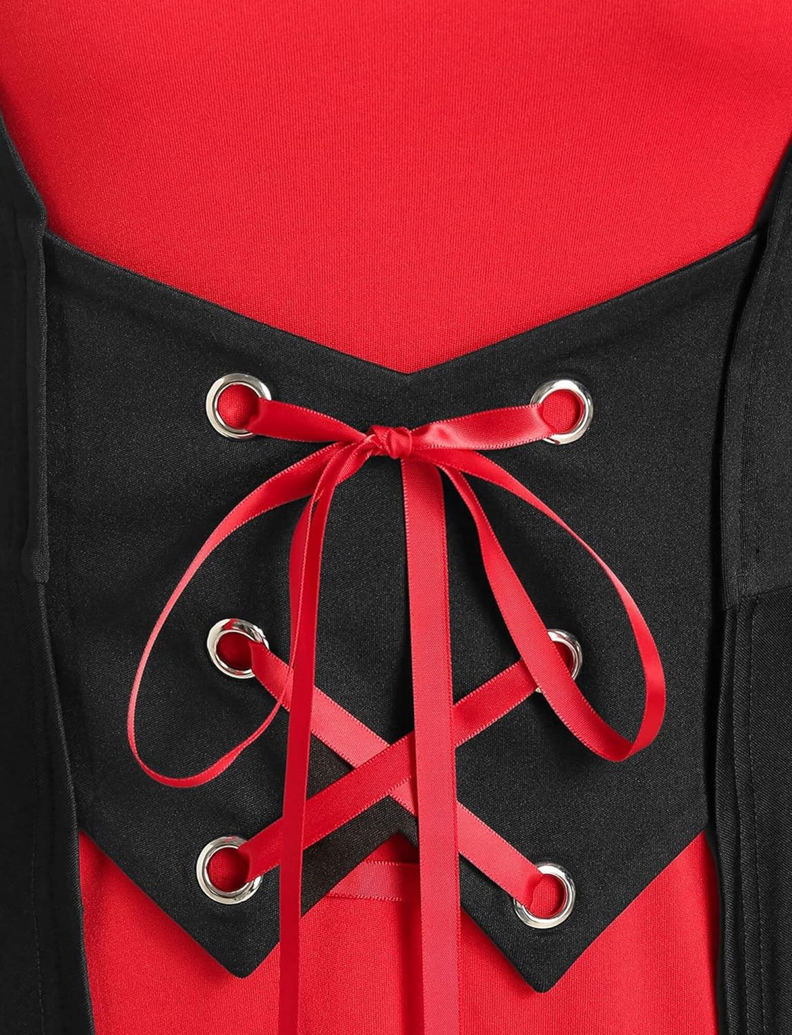 FEOYA Gothic Hooded Sweatshirt Dress for Women High Low Medieval Cloak Robe Steampunk Halloween Dresses Pullover - Image 5