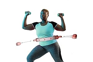 Sports Weighted Hula Hoop for Toning and Fat Burning - Customization with...