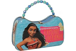 The Tin Box Company Girls Disney Moana Purse with Beaded Handle: A...