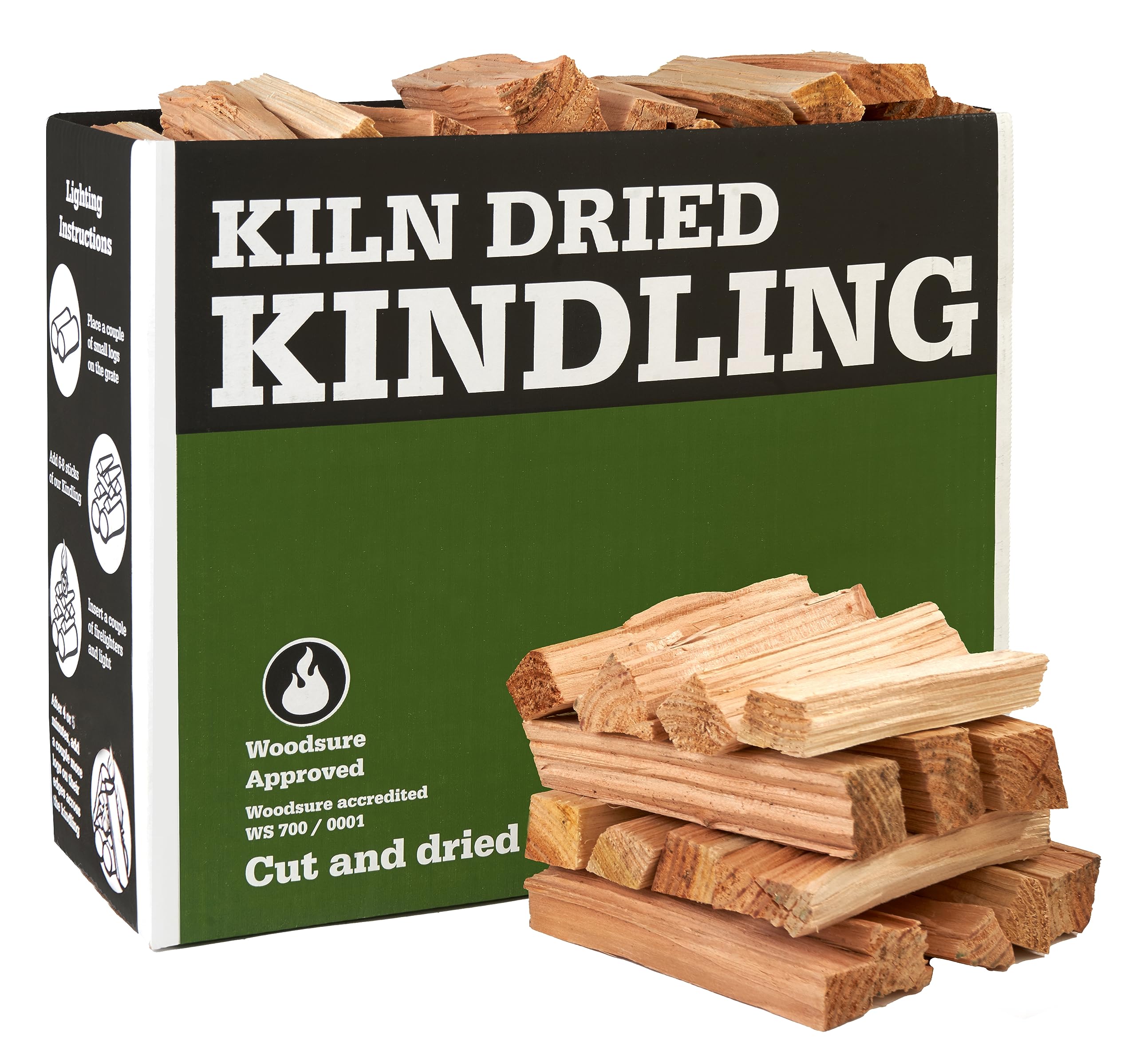 Buy Premium Kiln Dried Kindling MEGA Box Chunky Kindling for Wood