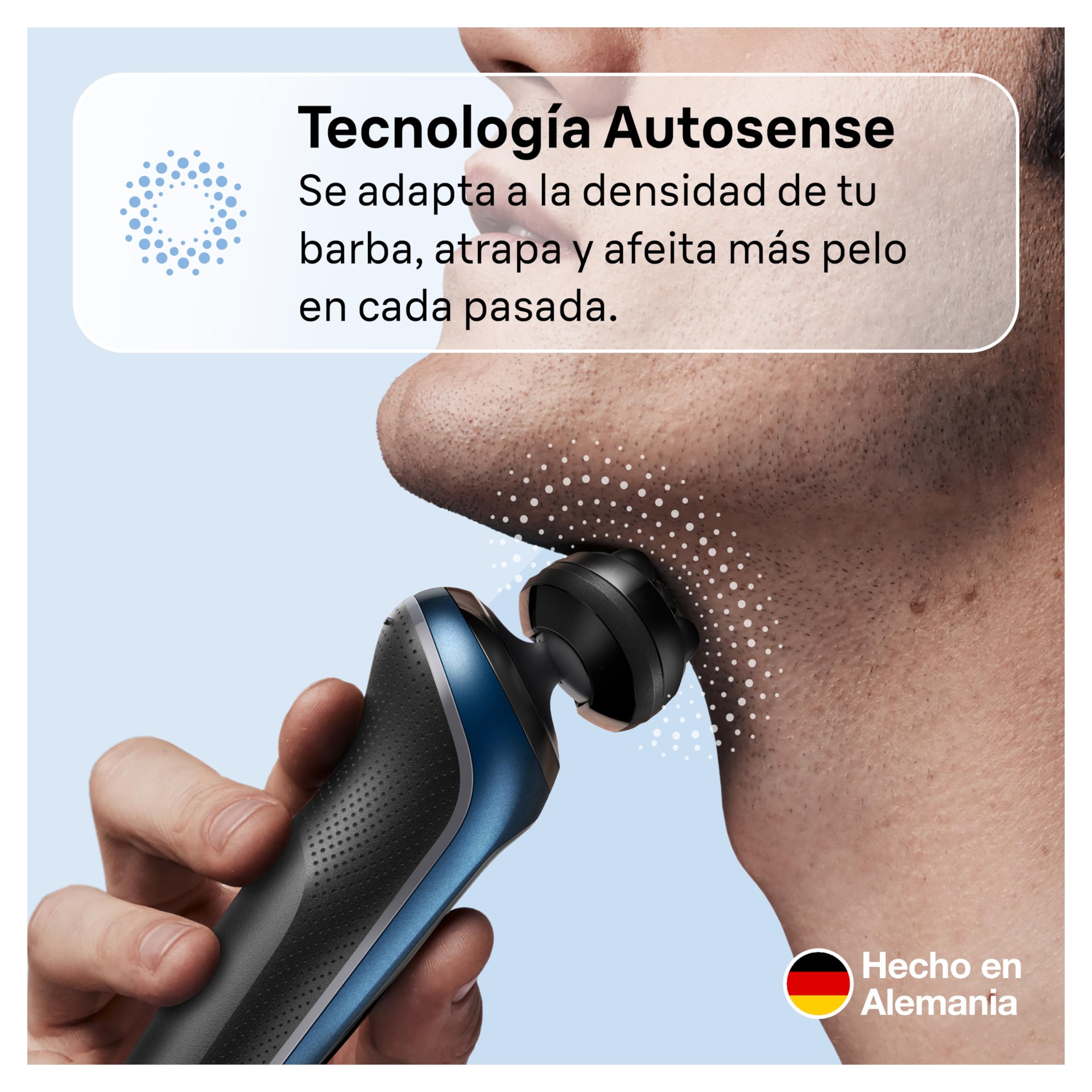 Braun Series 6 Afeitadora Eléctrica Hombre, 61-B4500cs, Azul