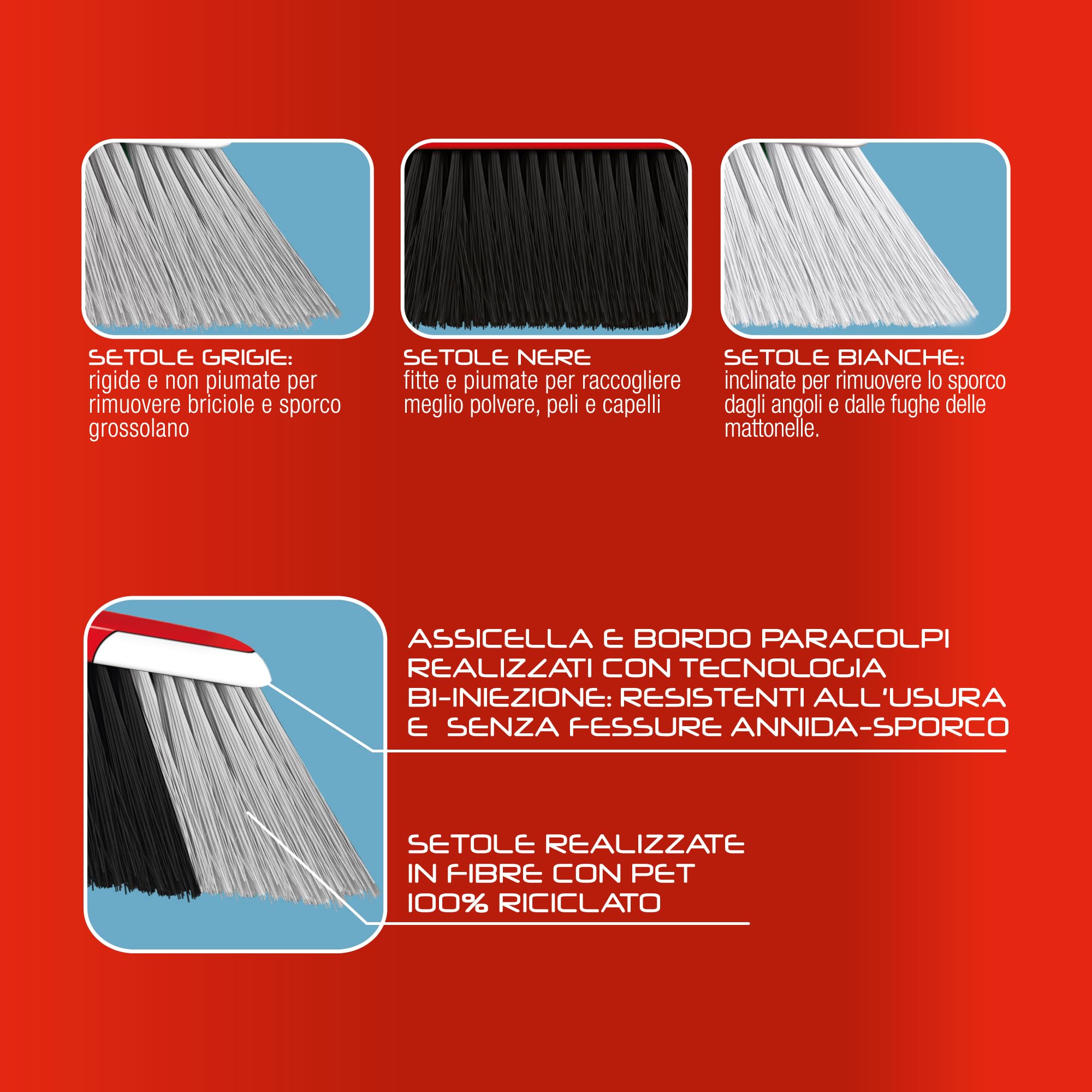 Tonkita Escoba 3 en 1 para interiores