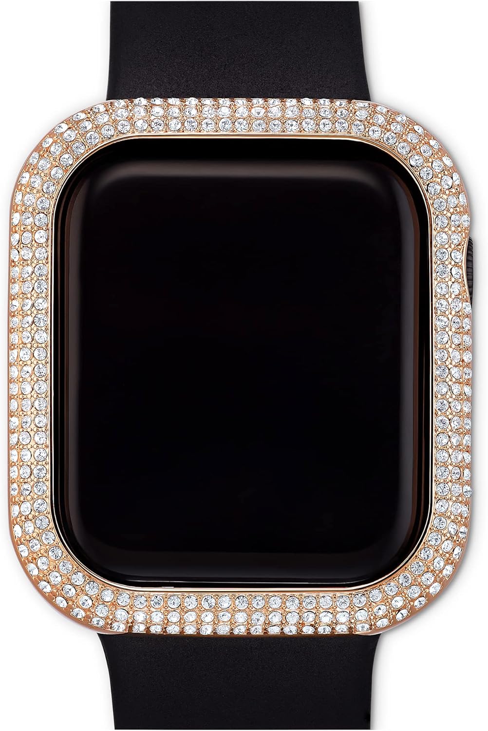 Swarovski Sparkling Smartwatch Case Compatible with Apple Watch Series 4 and 5, 40mm, Rose-Gold Tone