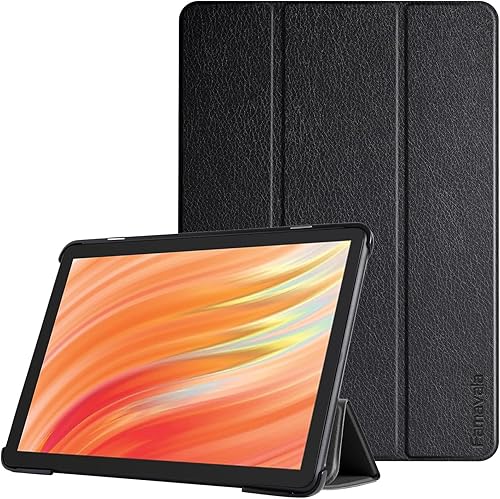 Famavala Carcasa para tablet Tienda Fire HD 10 de 10,1" (13 generación, versión 2023) (negro)