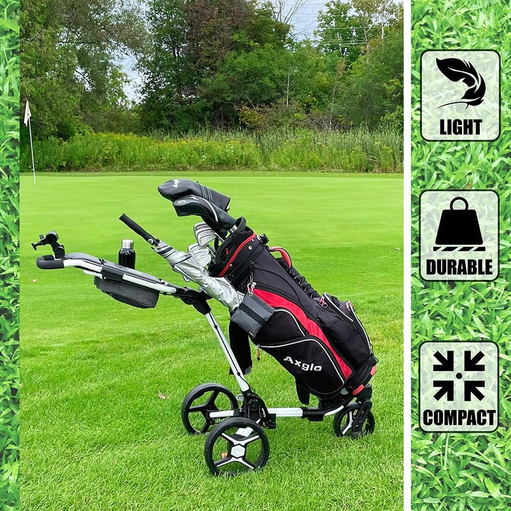 V2 Golf Cart 3-Wheel Push Cart Lightweight Bhutan Ubuy