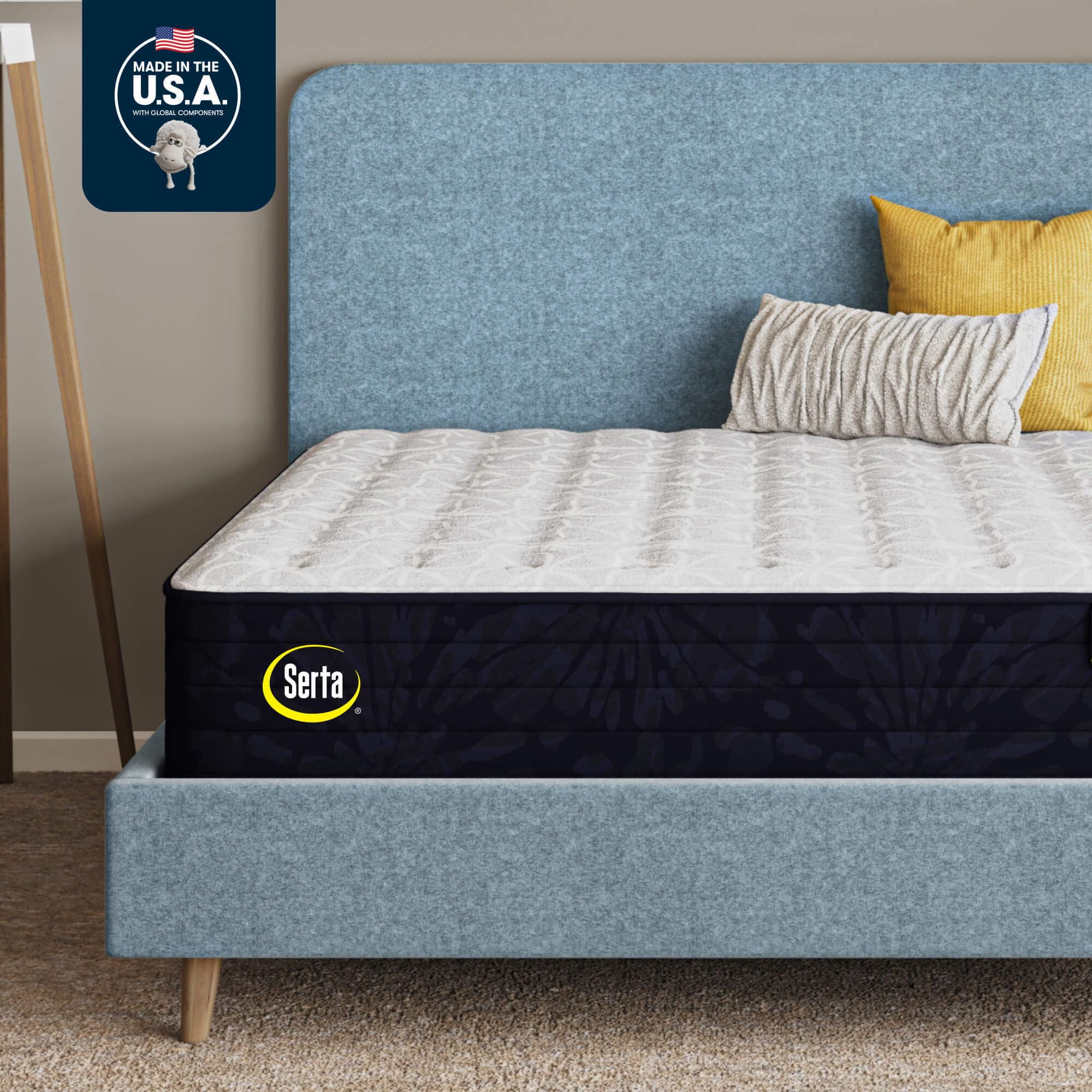 Serta Classic Clarks Hill Elite 2.0, Firm 13" Full Mattress, Zoned Support, Cooling, Breathable and Pressure Relieving - 100 Night Trial, CertiPUR-US