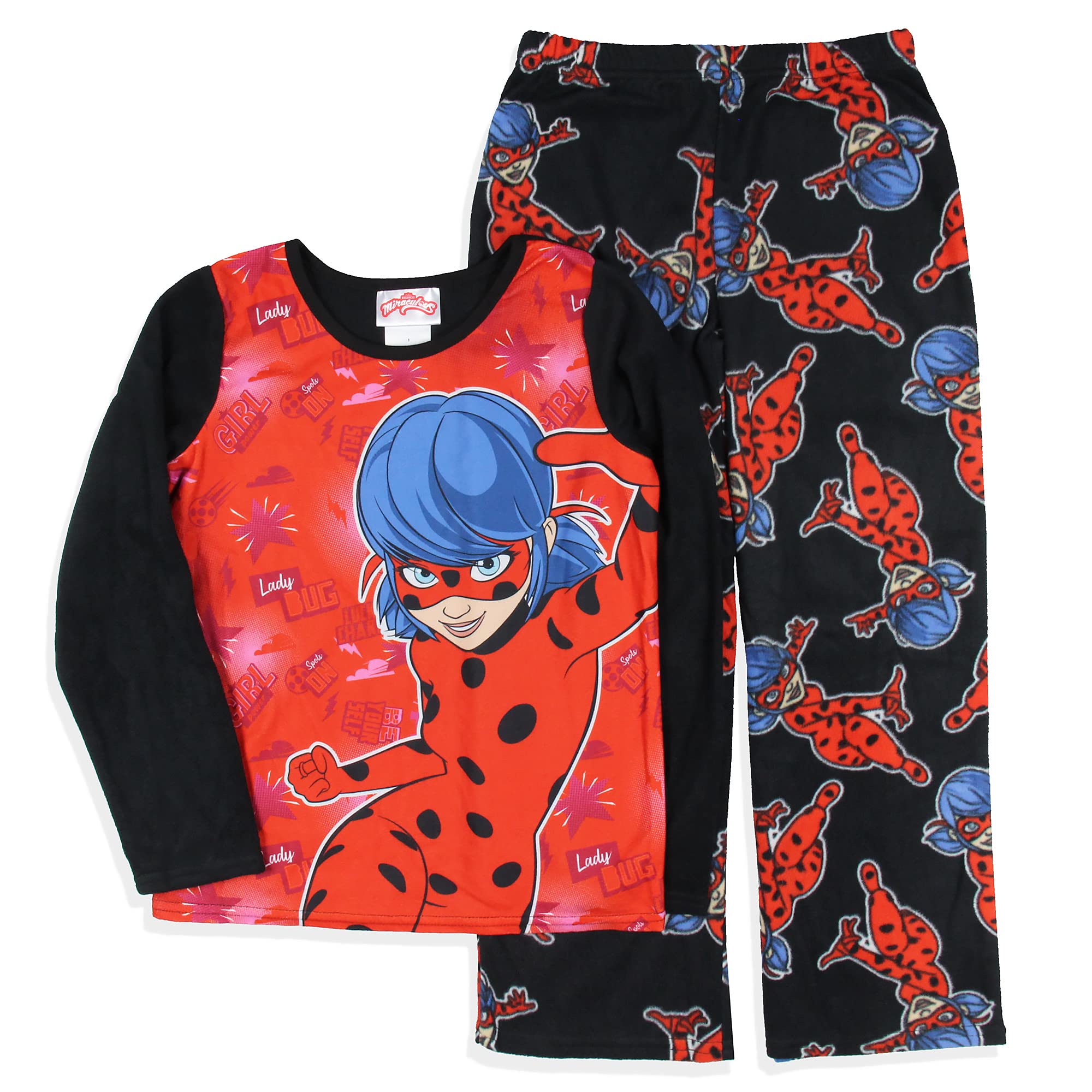 Ladybug Pyjama Miraculous Fille Sleepwear Pijamas De Miraculous