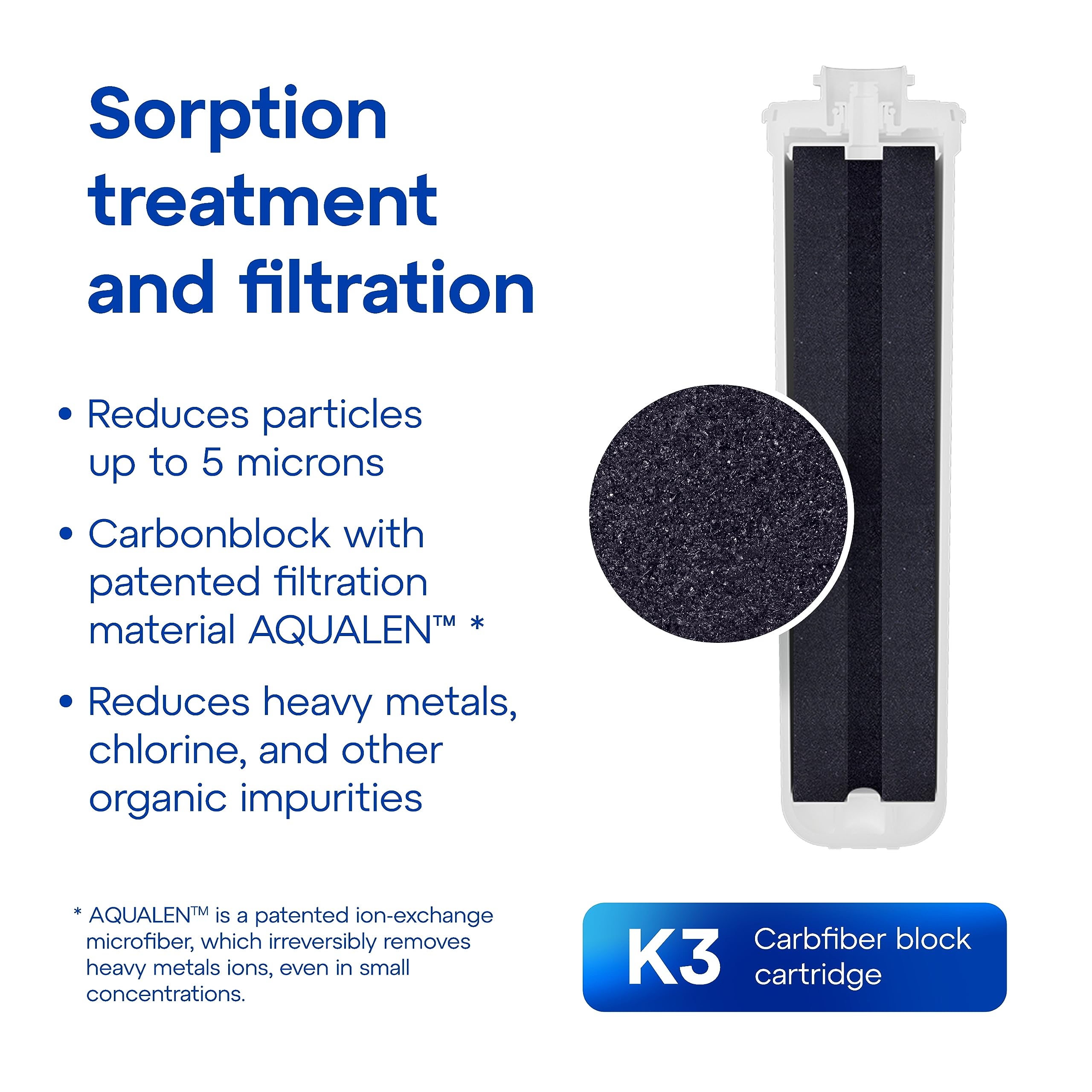 Aquaphor Crystal (Cristal) system filtra wody pitnej z oddzielnym kranem (filtr przepływu wody pitnej)