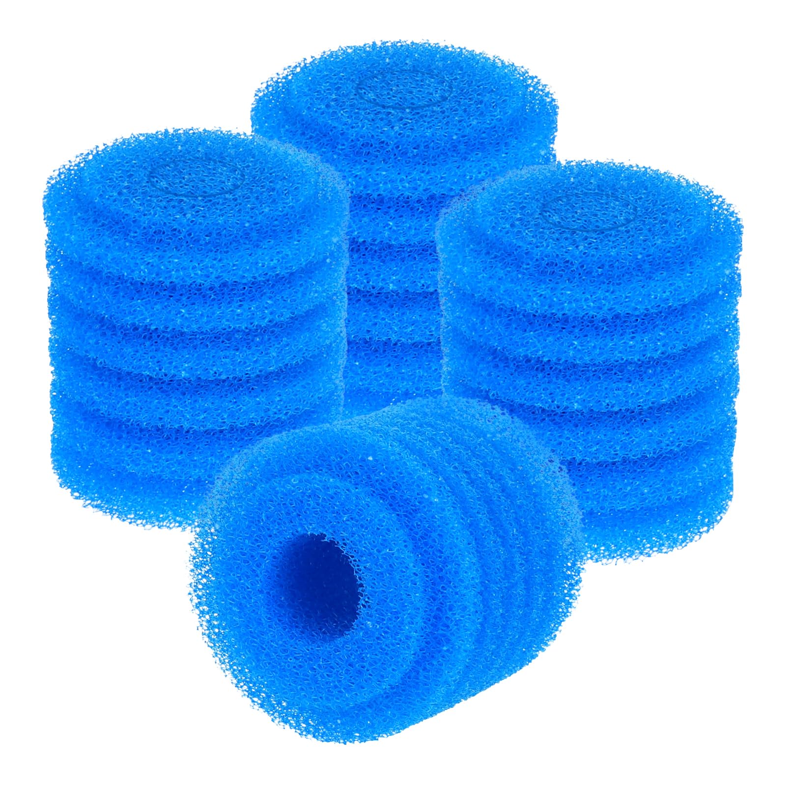 fishkeeper Bio Filter Sponge for Aquariums, 4 Pack