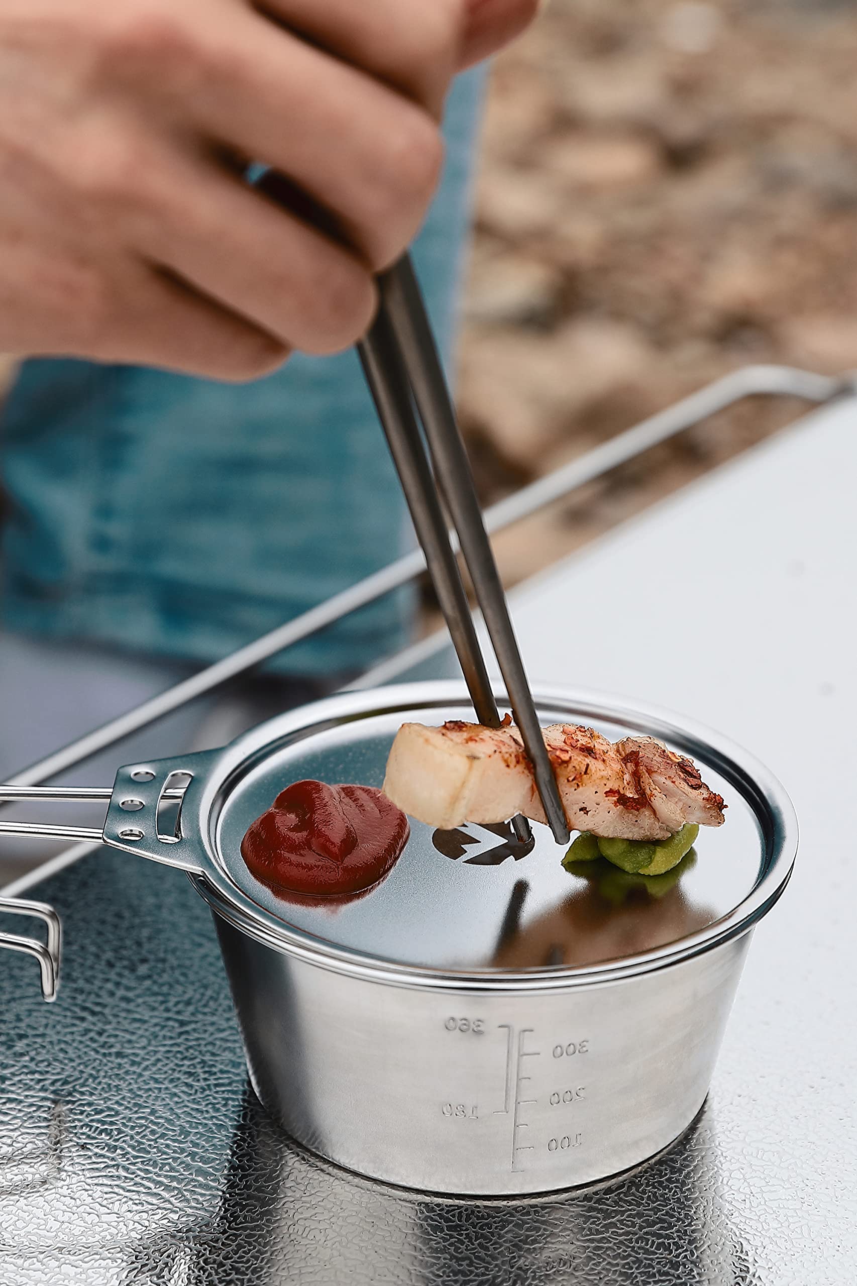 Amazon.com: Stainless Steel 304 Plate Lid for Sierra Cup φ12cm S