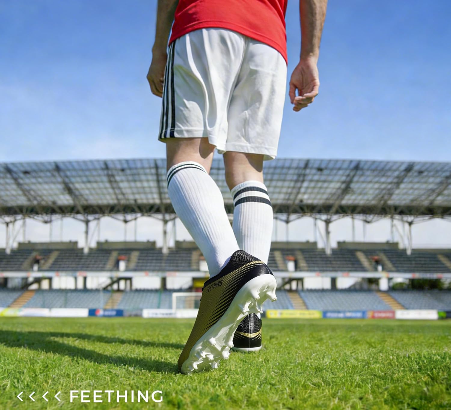 Soccer Cleats for Men Women Firm Ground Adult Unisex Football Cleats with Anti-Slip Studs Lightweight Breathable Mesh Enhanced Traction & Comfort - Image 7