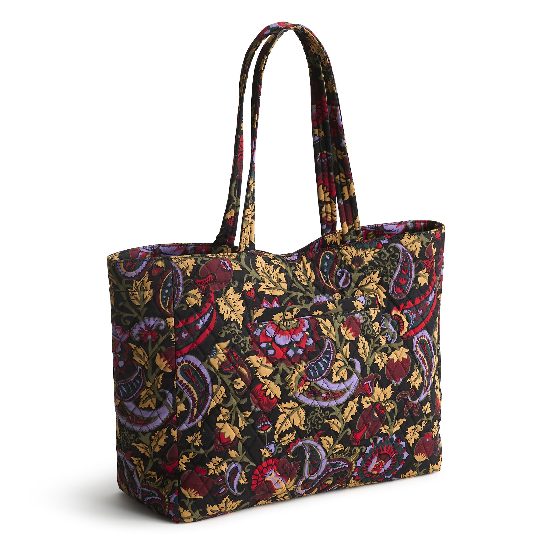 Vera Bradley Hochwertige Hathaway-Tragetasche aus Baumwolle