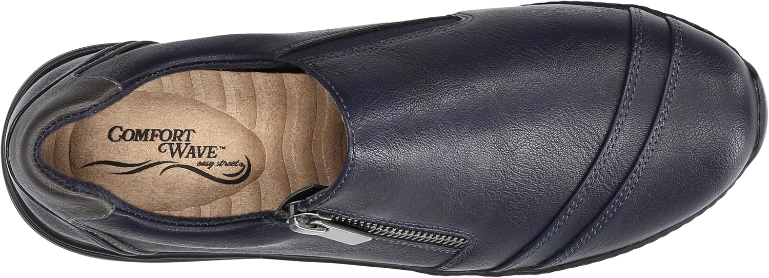 Easy Street レディース Karol, ネイビー/グレー, 27.0 cm W Easy Street レディース Karol,  グレー/ブラック, 25.5 cm Easy Street レディース Karol, グレー/ブラック, 7.5 Narrow Easy Street  レディース Hue スニーカー, ブラック, 7 Narrow - Easy Street レディース Karol, ブラウン/ミッドブラウン, 27.0 cm