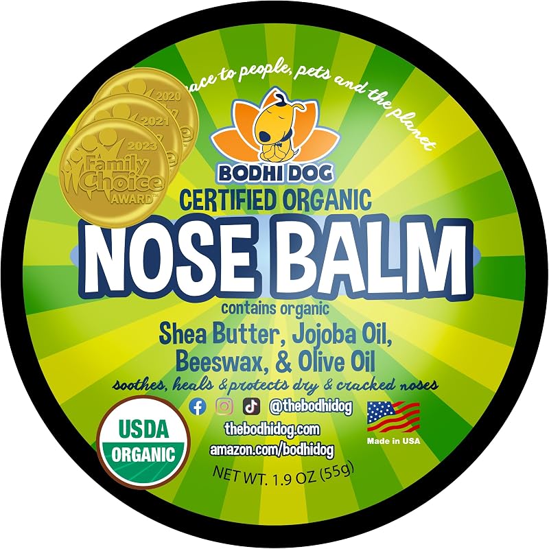 Balm para Nariz de Cães e Gatos Bodhi Dog com Manteiga de Karité Orgânica, 68 g