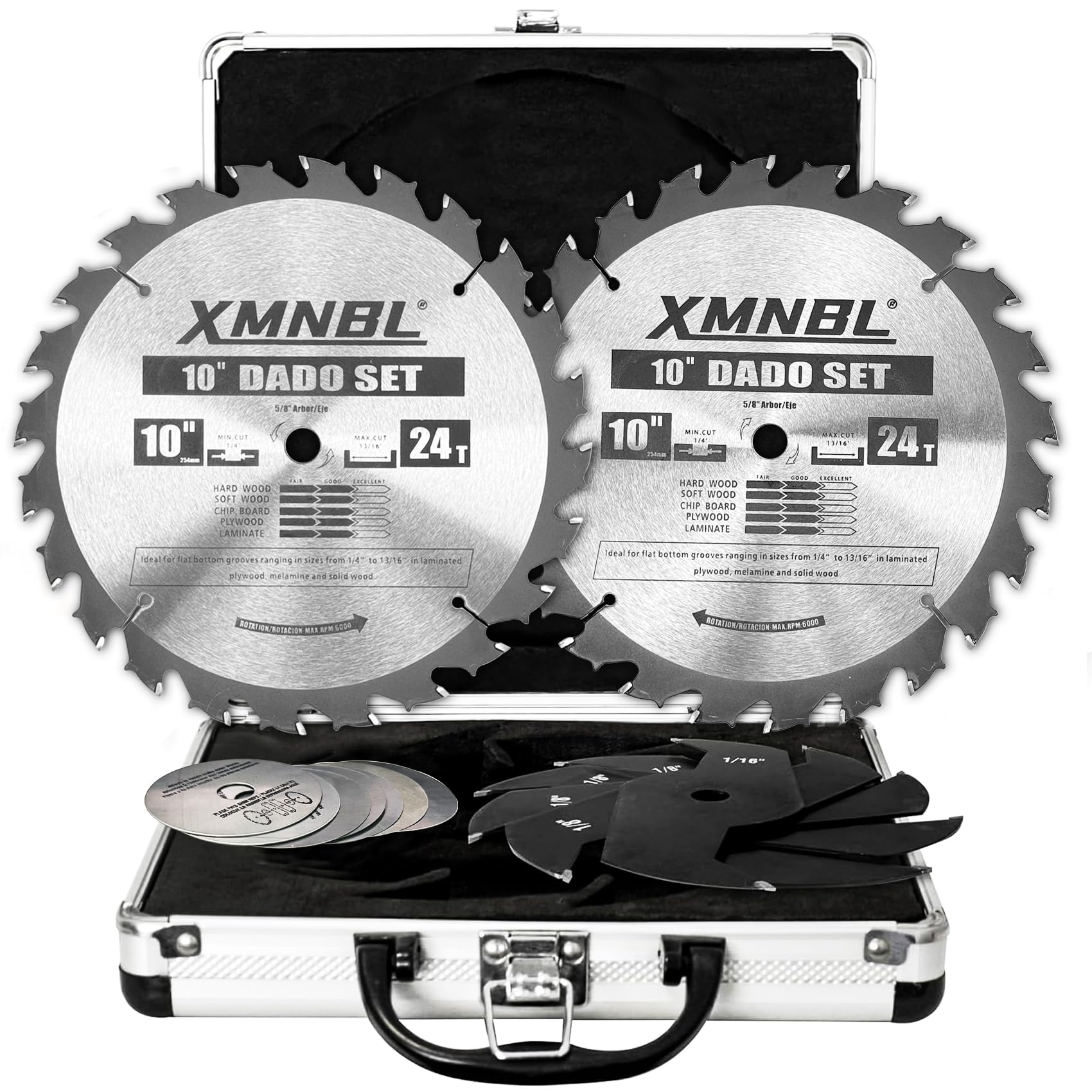 10" Dado Blade Set - Precision Woodworking -1