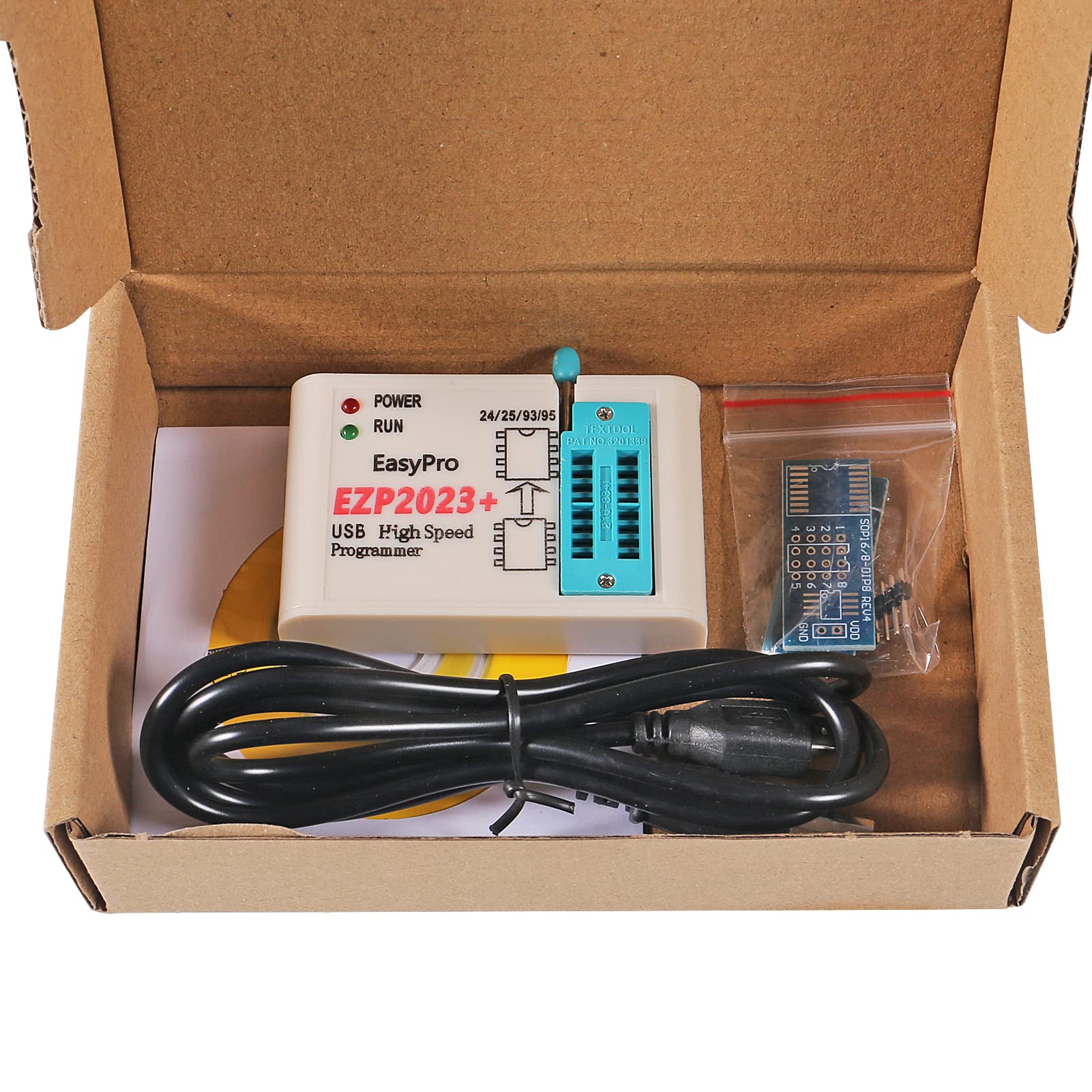 EZP2023 High Speed SPI Flash Programmierer, unterstützt 24/25/93/95 EEPROM Bios 25T80, Gravur Offline Kopie EZP2023 High Speed SPI Flash Programmierer, unterstützt 24/25/93/95 EEPROM Bios 25T80, Gravur Offline Kopie