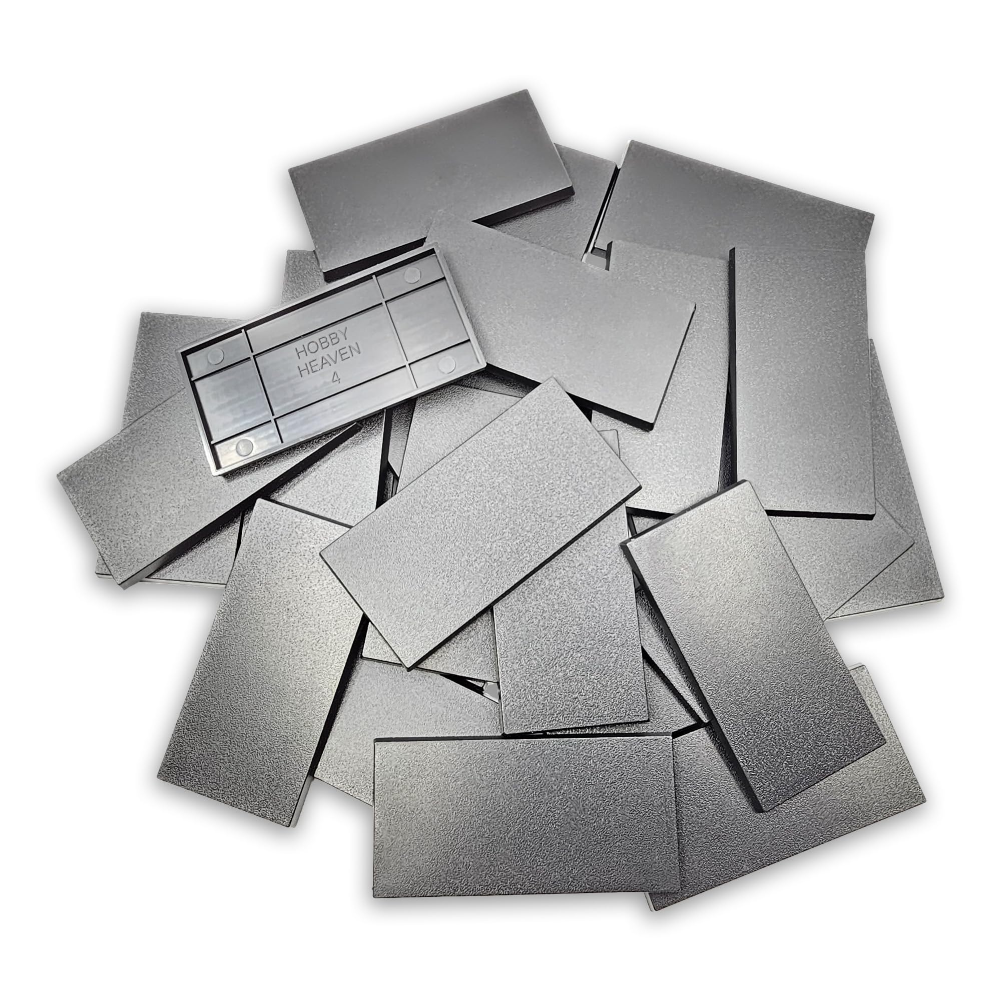 Hobby Heaven 50x100mm Rectangle Plastic Wargaming Bases (25 pcs)