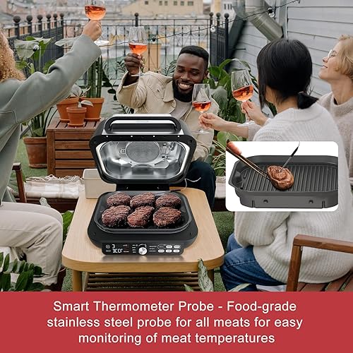 Miniatura 5 de 1 paquete de sonda de carne de repuesto para Ninja FG550FG551, IG651, LG450CCO, BG550, EG351, LG550CO, sonda de termómetro inteligente para