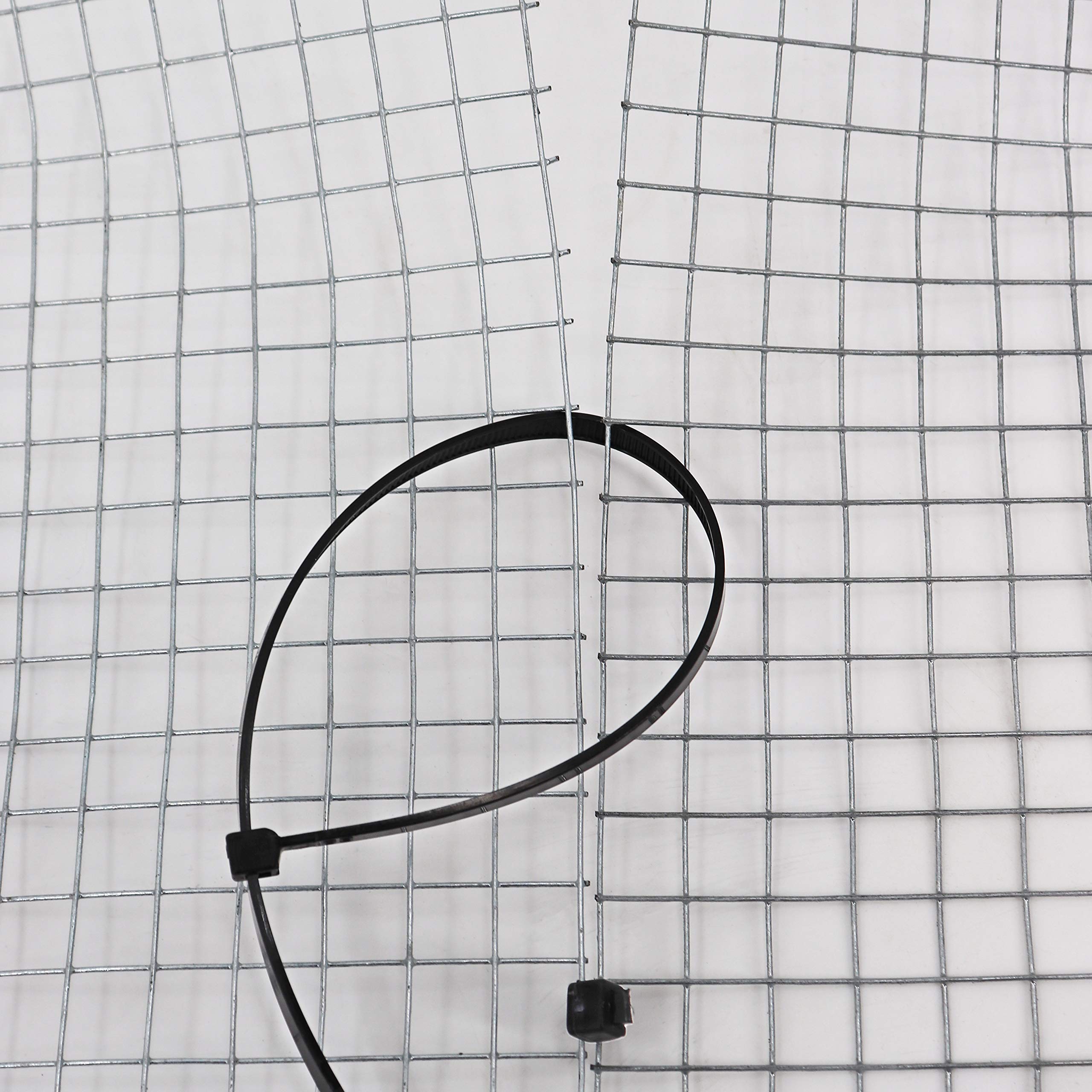 900 fascette serracavo 300mm x 4,8mm per rete ombreggiante, schermo di recinzione, telo oscurante per campo da tennis, transenna fissa