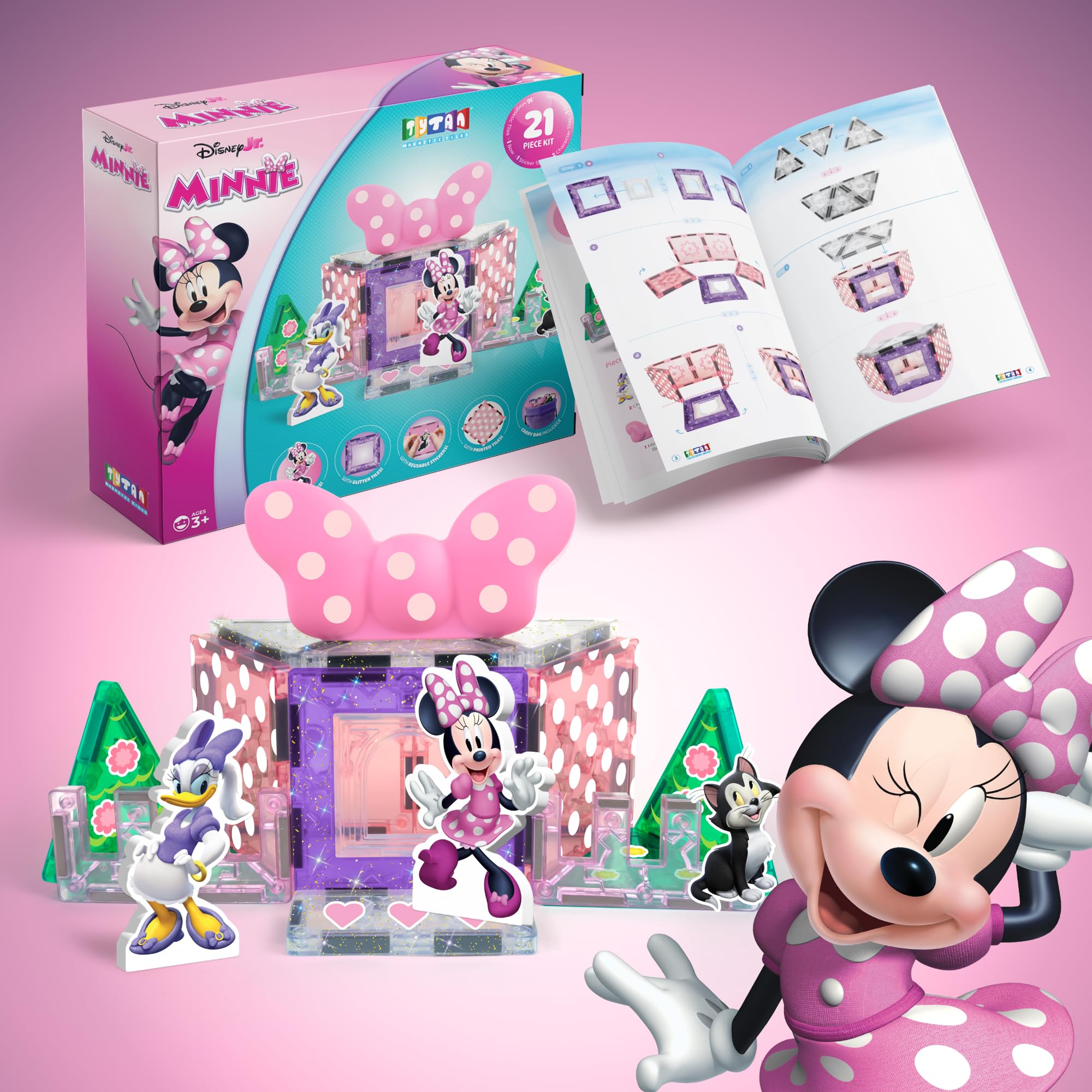Amazon.com: Tytan Official Disney Junior Minnie Mouse Magnetic