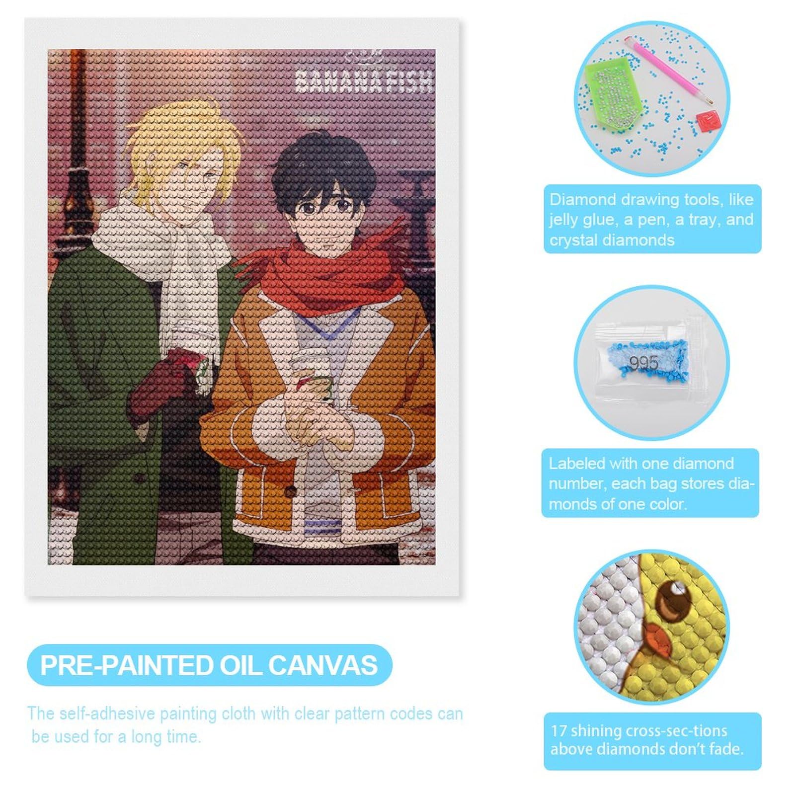BANANA FISH キャンバスアートセット 新品】【BANANA FISH】☆ショー 