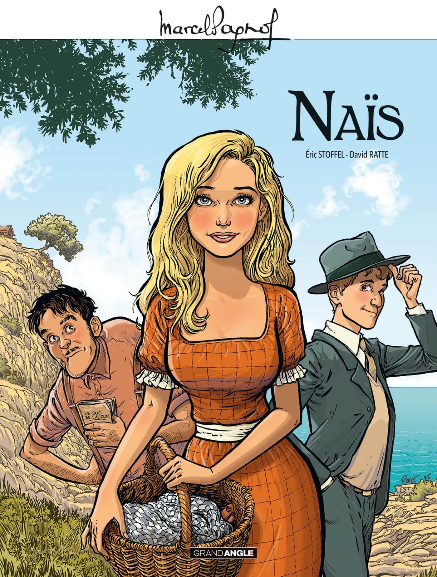 M. Pagnol en BD : Naïs - histoire complète - David Ratte - Bamboo Eds - cartonné - Bande dessinée
