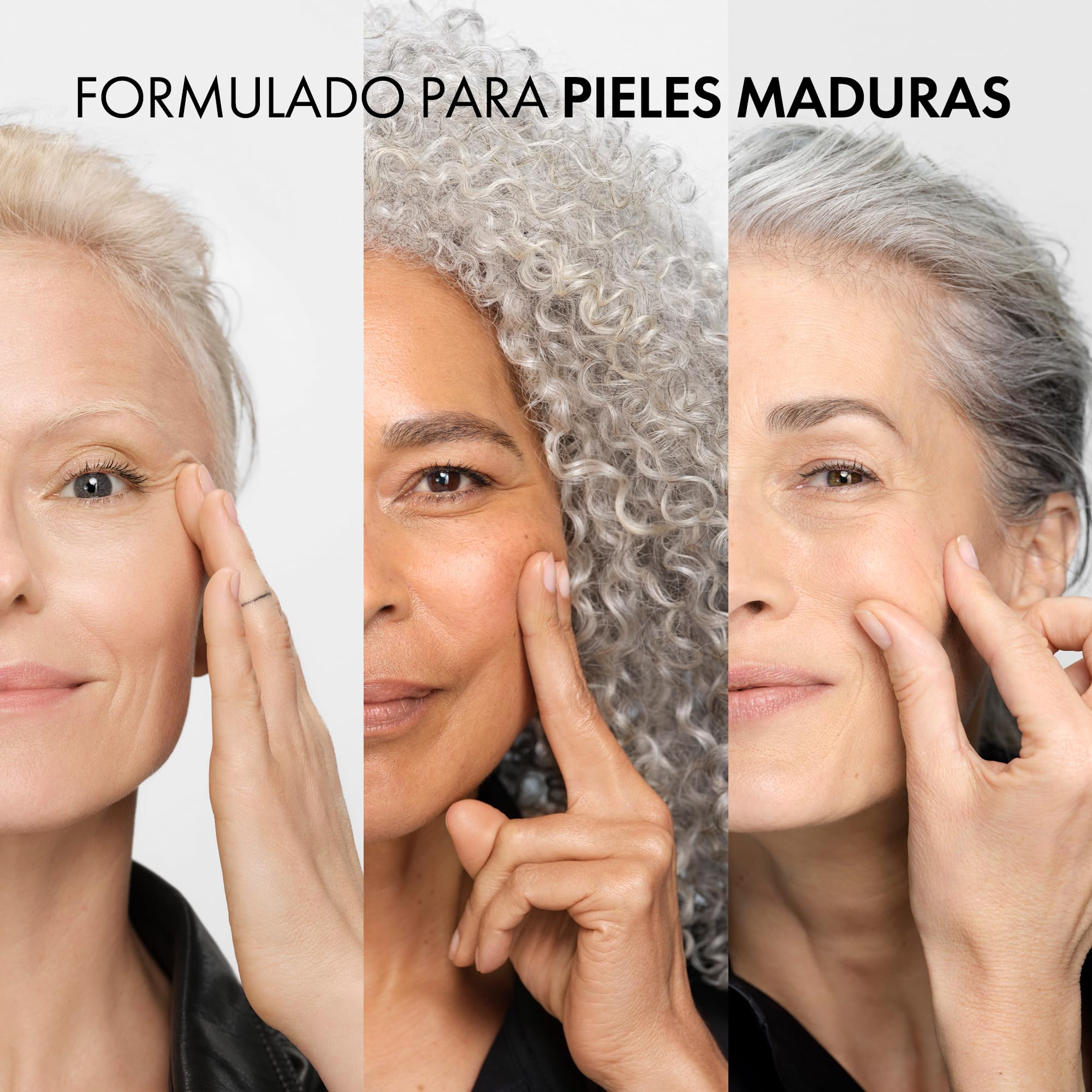 Vichy Crema de Noche para la Menopausia, Redensificante y Revitalizante, Enriquecida con Agua Volcánica de Vichy y Proxylane, Para Todo Tipo de Piel, Neovadiol, 50 ml