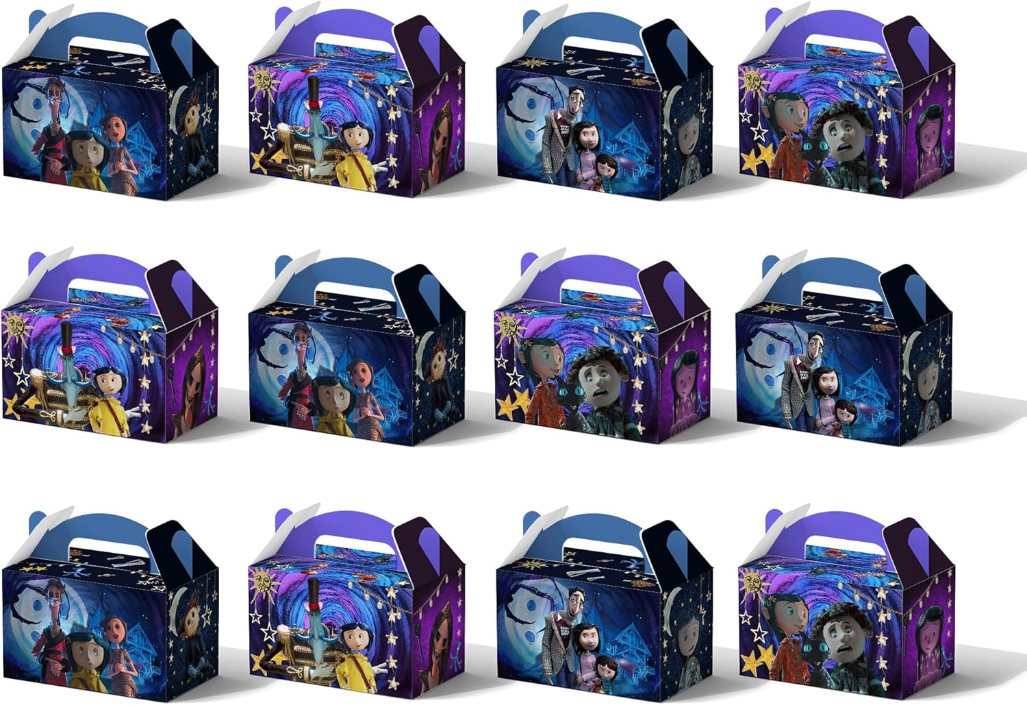 UGERRIT 12Pcs Horror Themed Party Decorations Party Favor