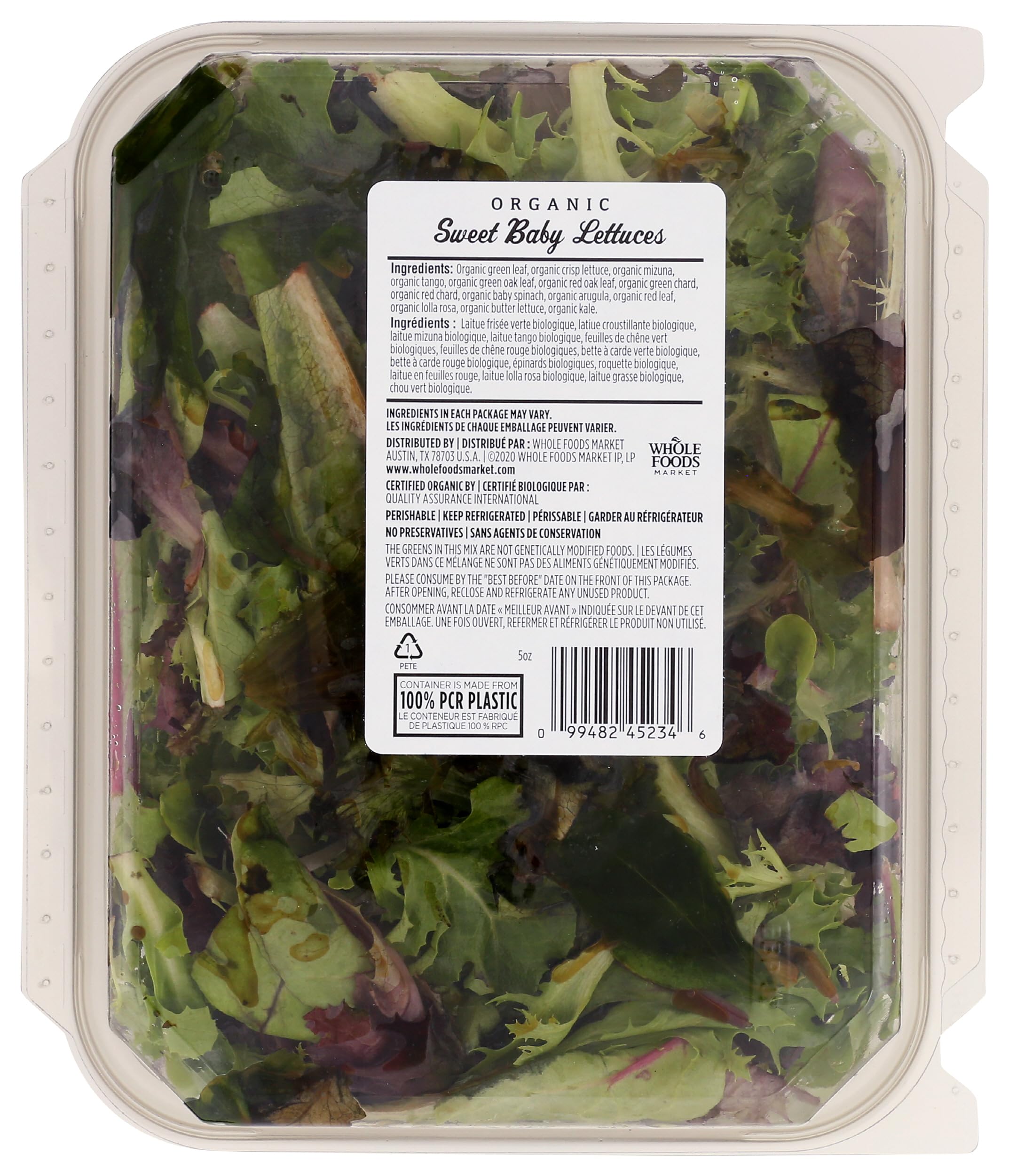 Organic Sweet Greens