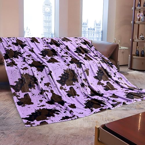 Miniatura 32 de Manta de forro polar azul para niñas de 50 x 60 pulgadas, suave, ligera, mullida para dormitorio, sofá, regalos de cumpleaños, manta decorativa cian
