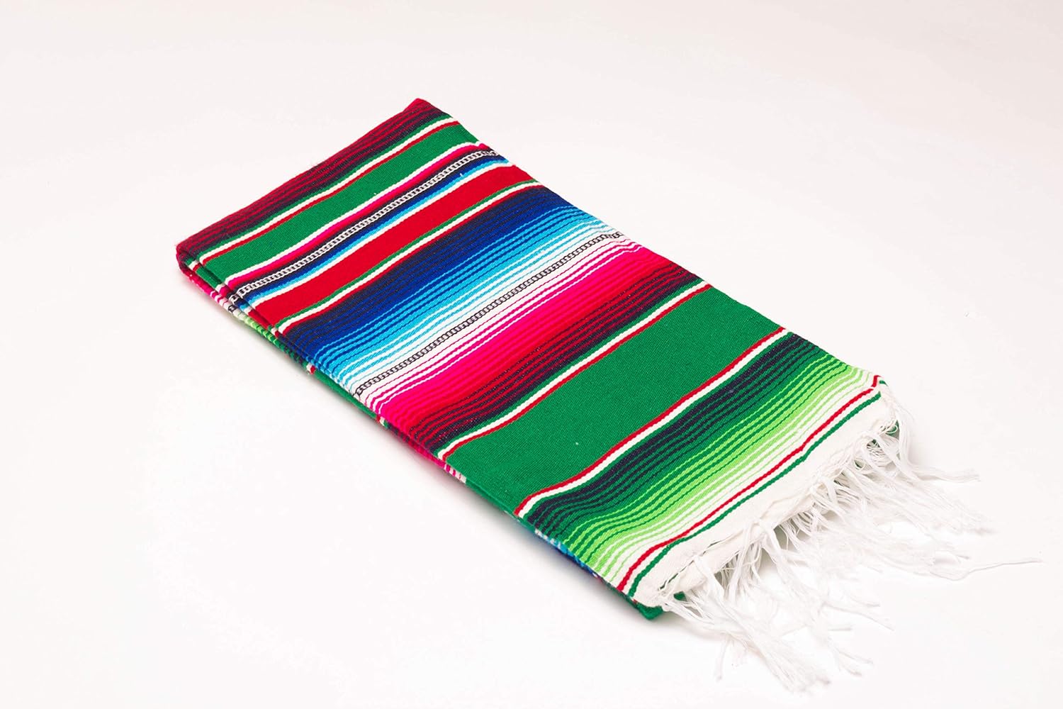 MEXIMART's® Authentic Small Mexican Blankets Colorful