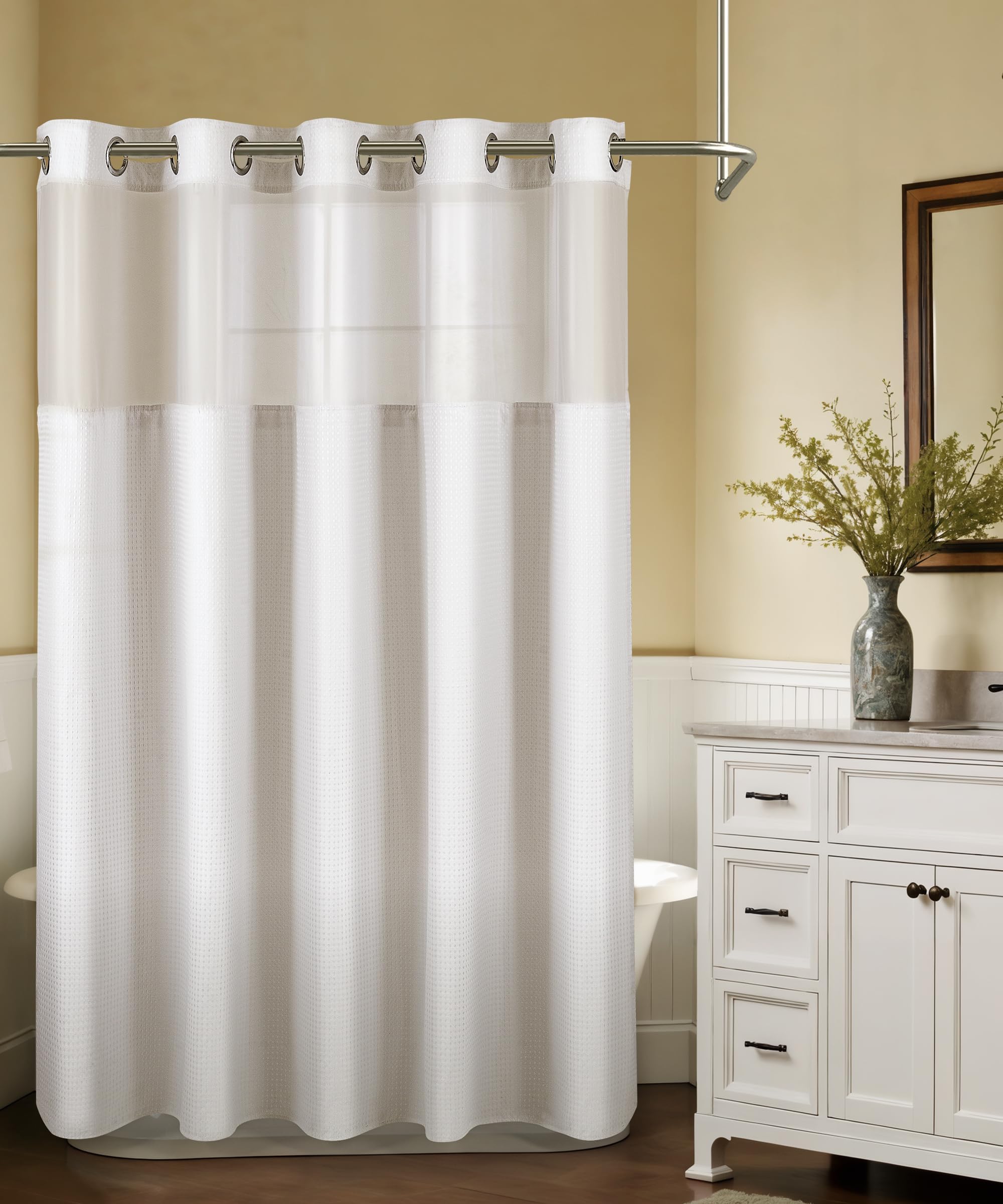 Hookless Shower Curtain