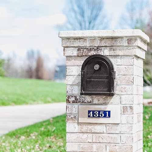 Miniatura 2 de 2113006 Número de dirección de azulejo de cerámica azul real