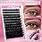 FADLASH Lash Clusters EyelashExtensions 12-18mm Eyelash Clusters Individual Cluster Lashes D Curl DIY Lash Extension Clusters Volume (L01-Mix12-18)