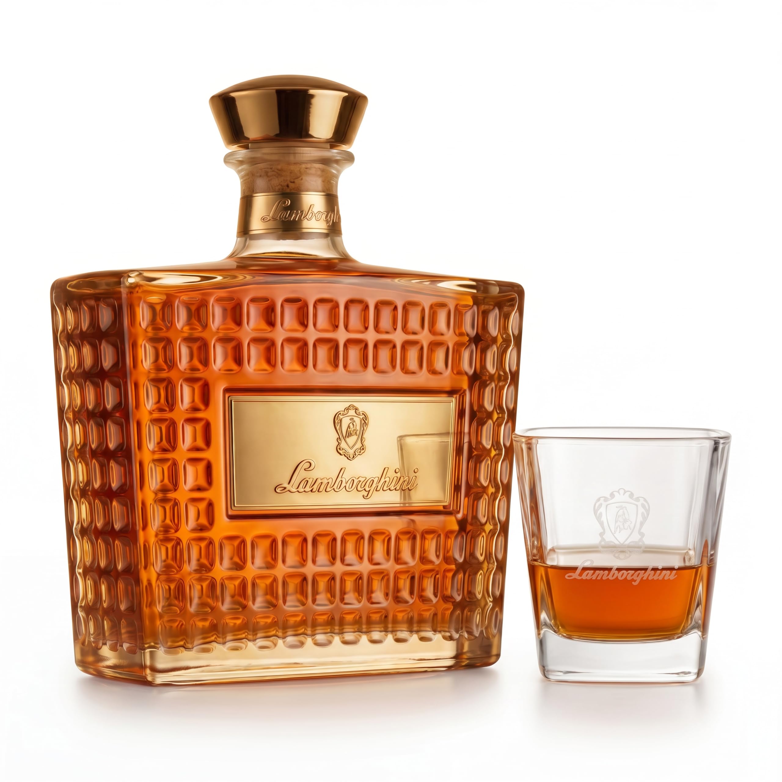 Lamborghini Brandy VSOP 5 Anni 0,70L – Distillato Italiano Premium – Luxury Gift Box & Signature Experience – MADE IN ITALY (Signature Experience)